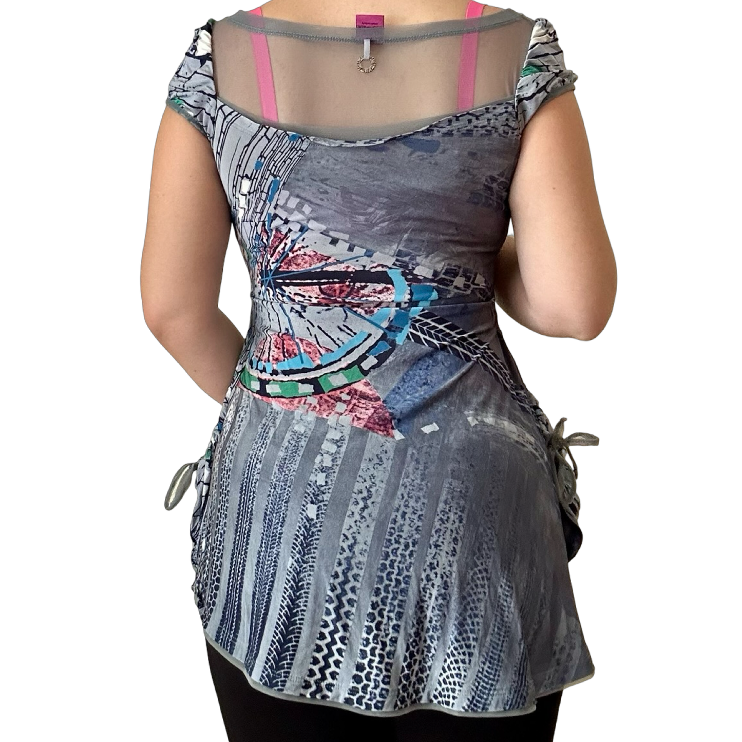 RARE Save The Queen Ruched Tunic Top ✮ Size M