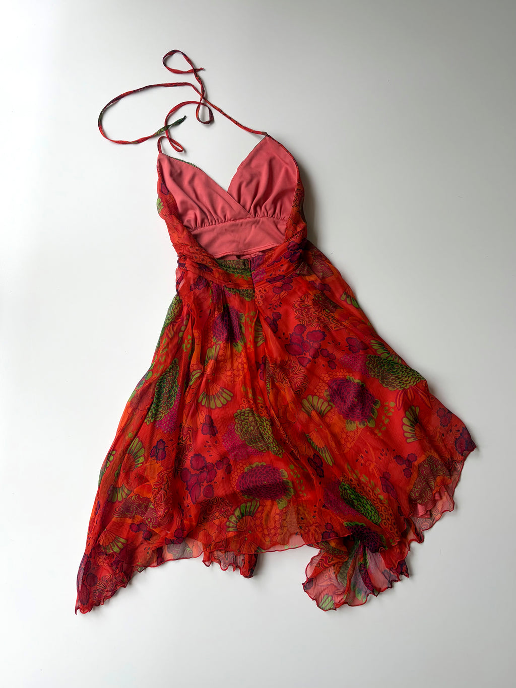 Silk Halter Dress ✮ Size XS*
