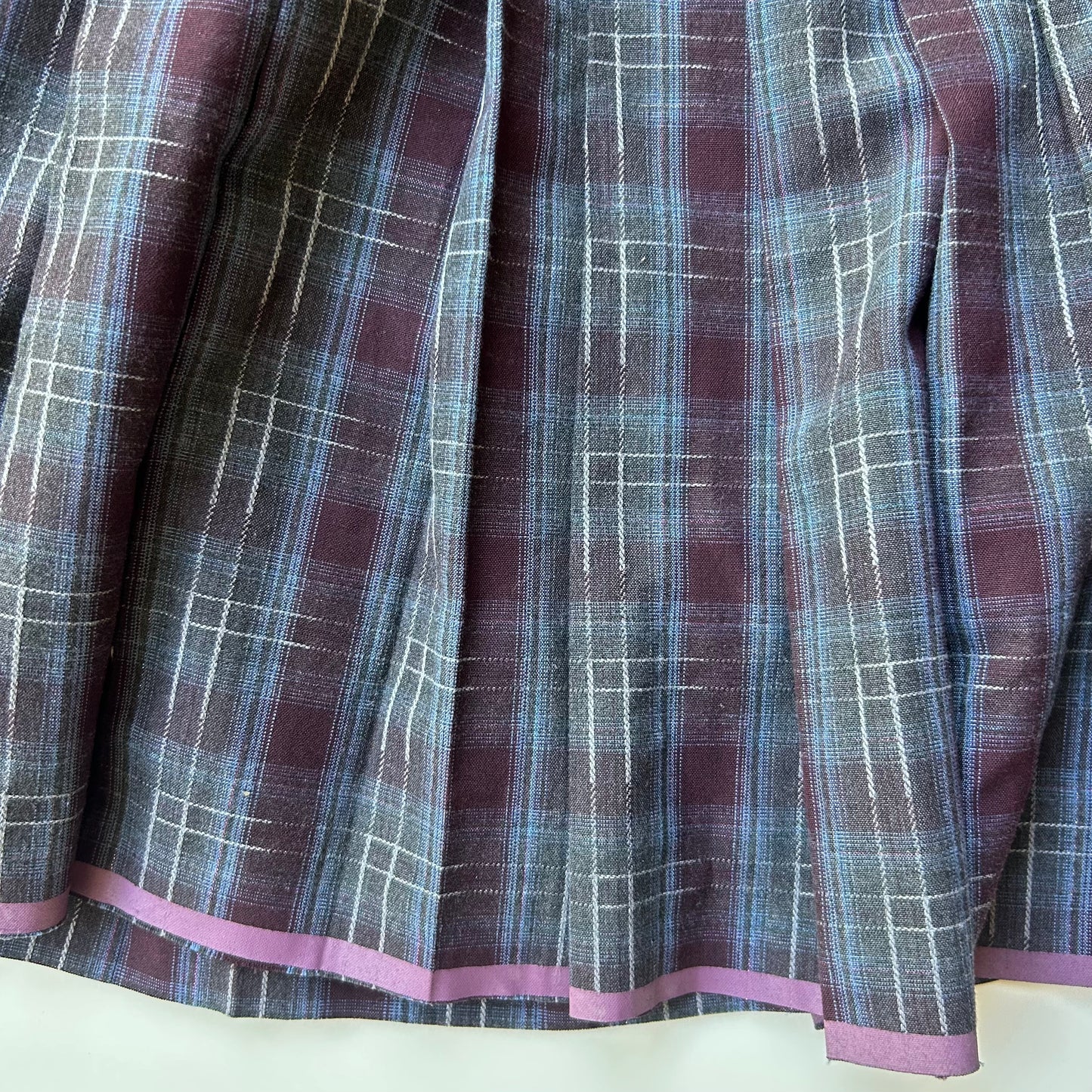 Cop Copine Plaid Pleated Skirt ✮ Size 10-12