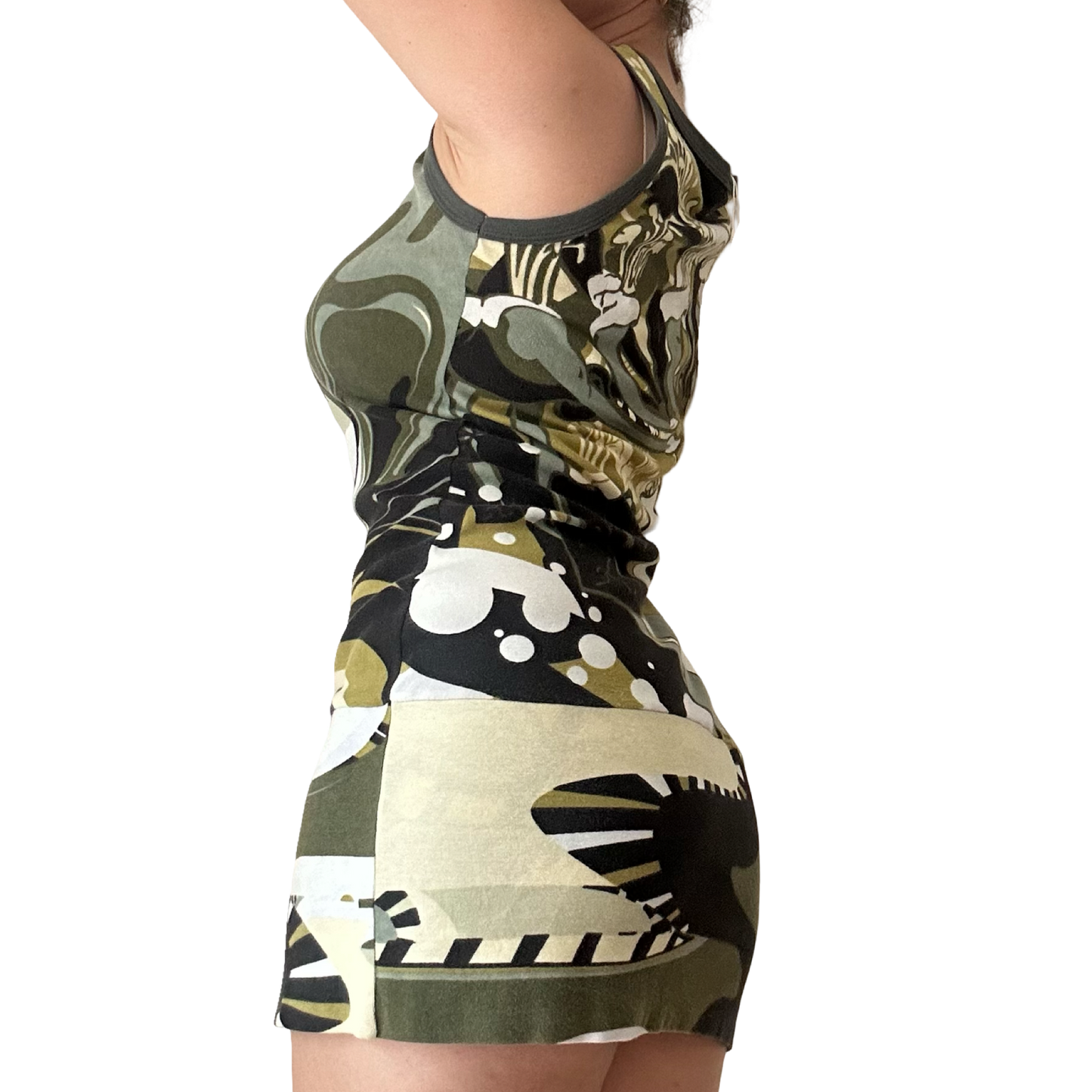 Graphic Tank Dress ✮ Size XL