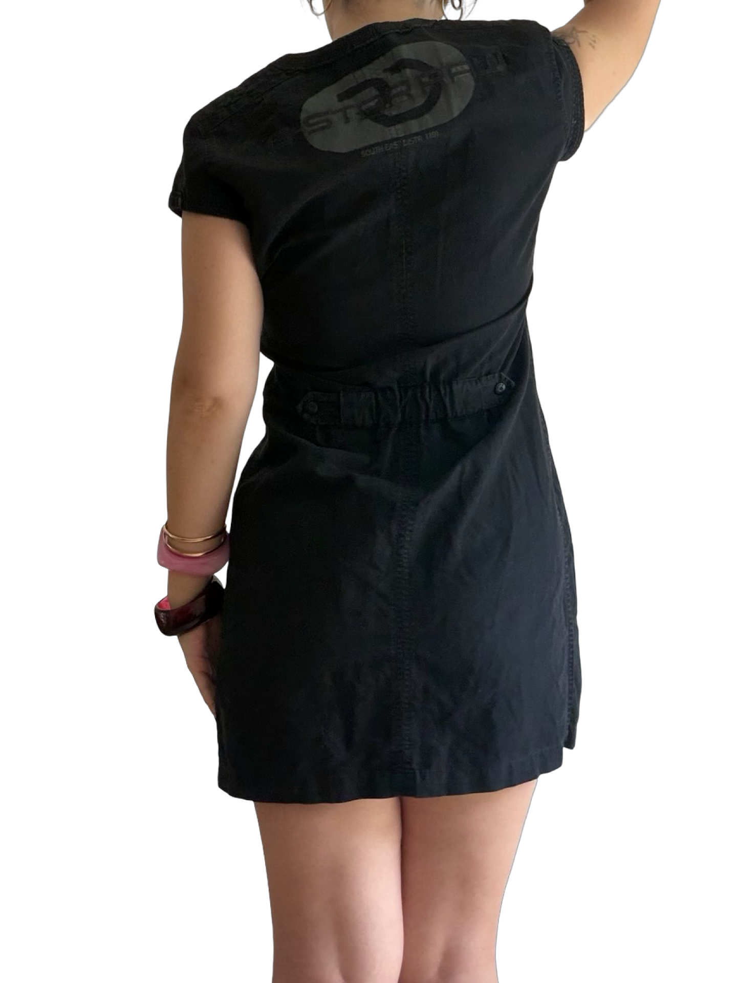 G-Star Raw Black Cargo Dress ✮ Size M