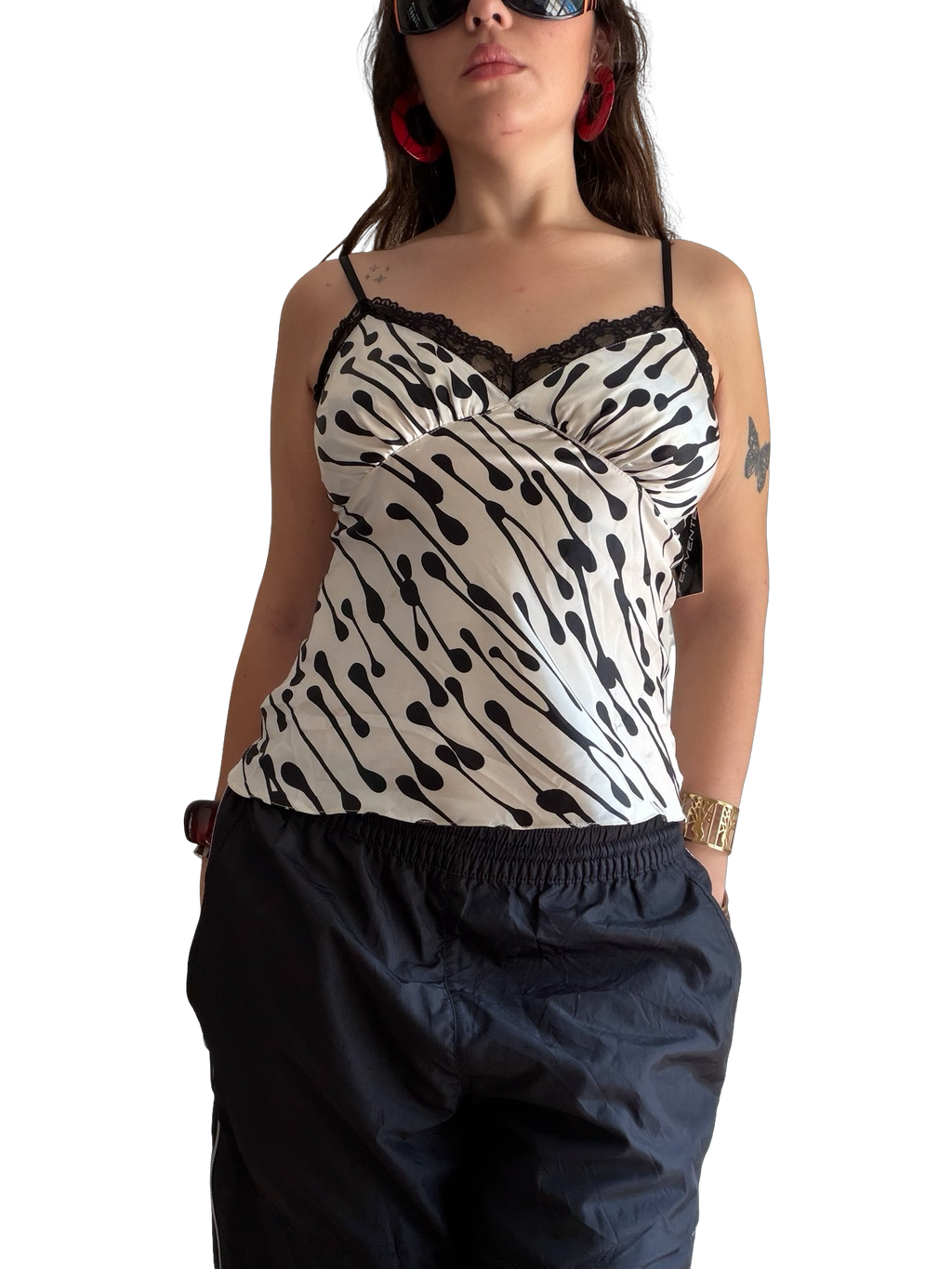 Satin cami top ✮ Size S/M*