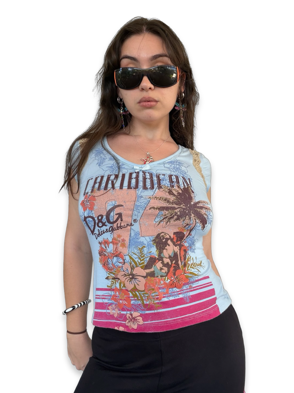 Dolce & Gabbana 'Caribbean' Tee ✮ Size M-L*