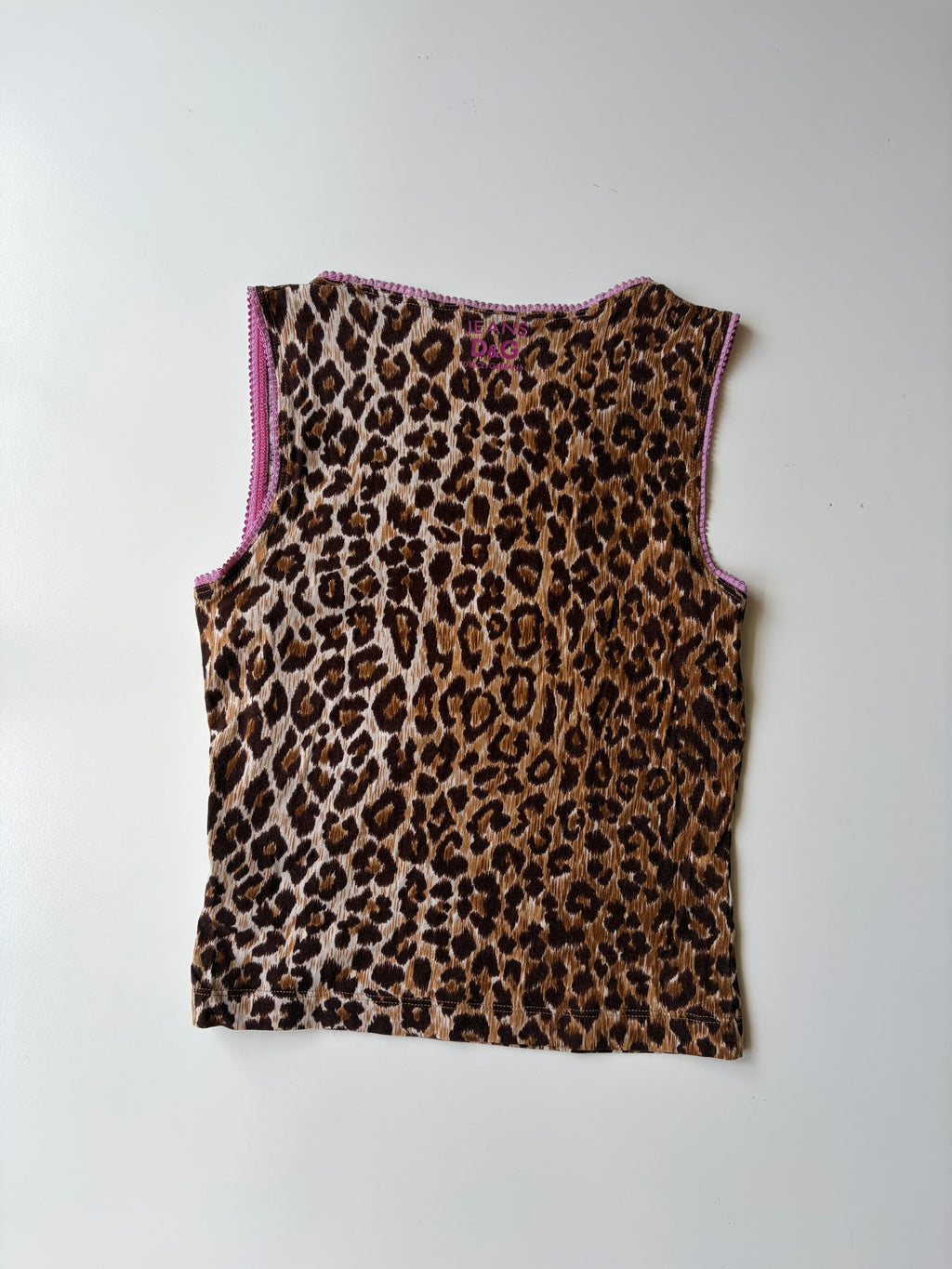 Dolce & Gabbana Leopard Print Tank ✮ XS