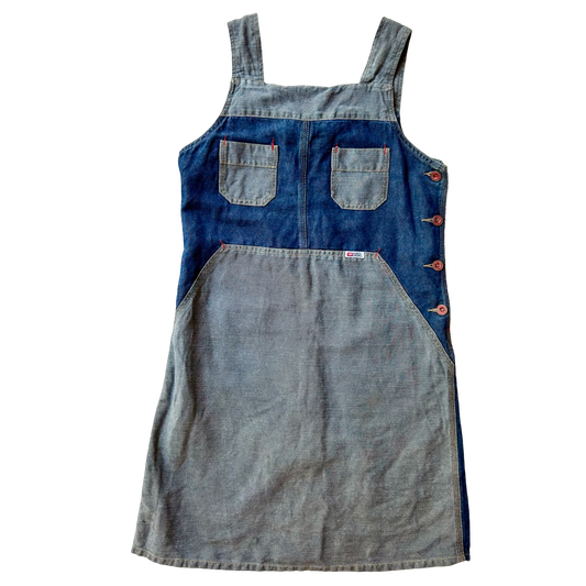 2000s Diesel Two-Tone Denim Dress ✮ Size S/M