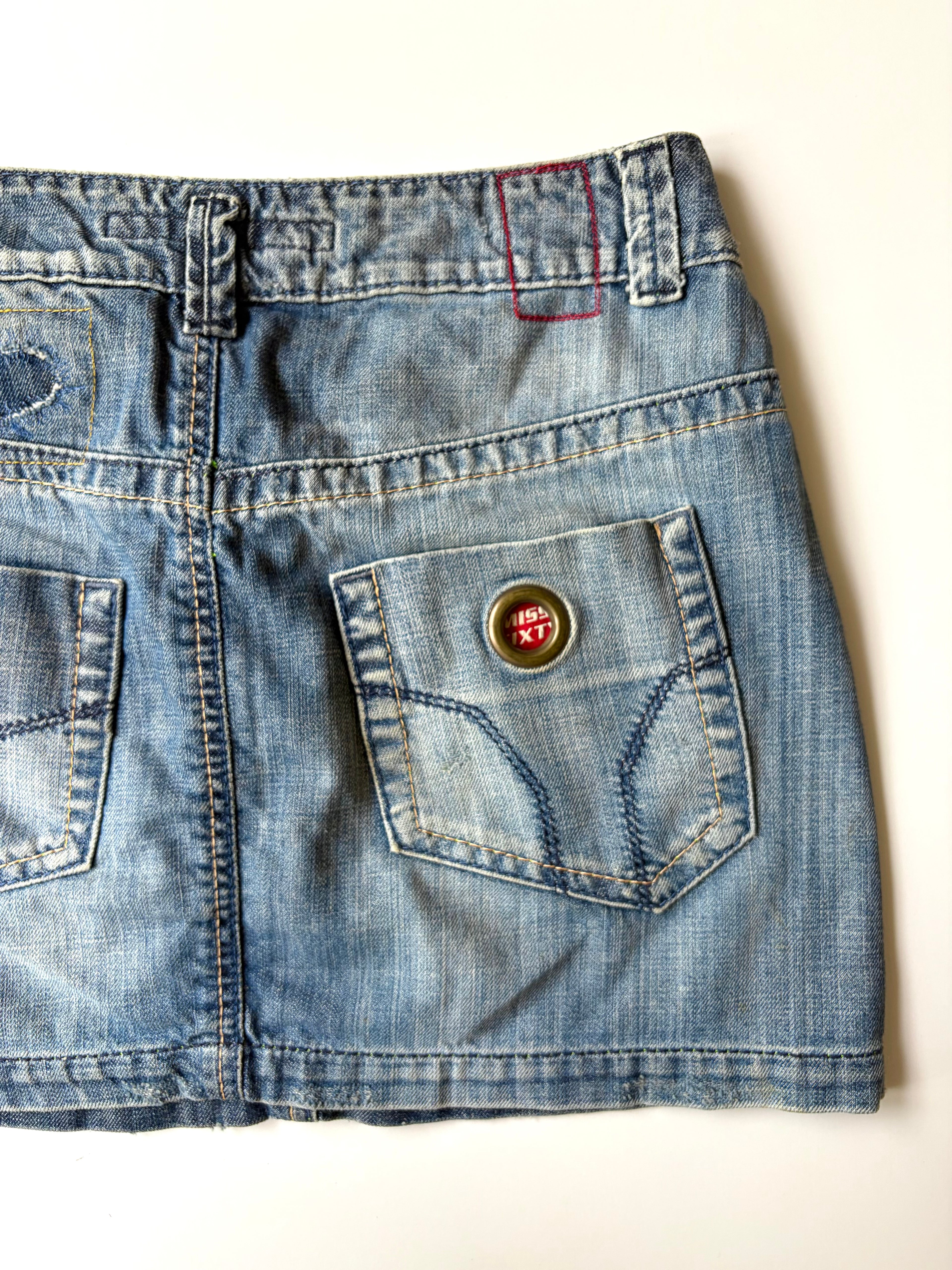 Miss Sixty Denim Mini Skirt ✮ Size S