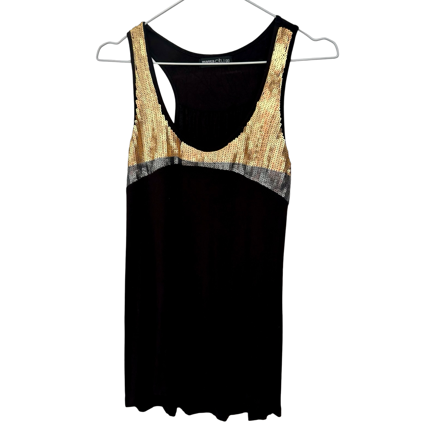 Y2K Sequin Tank Top ✮ Size M