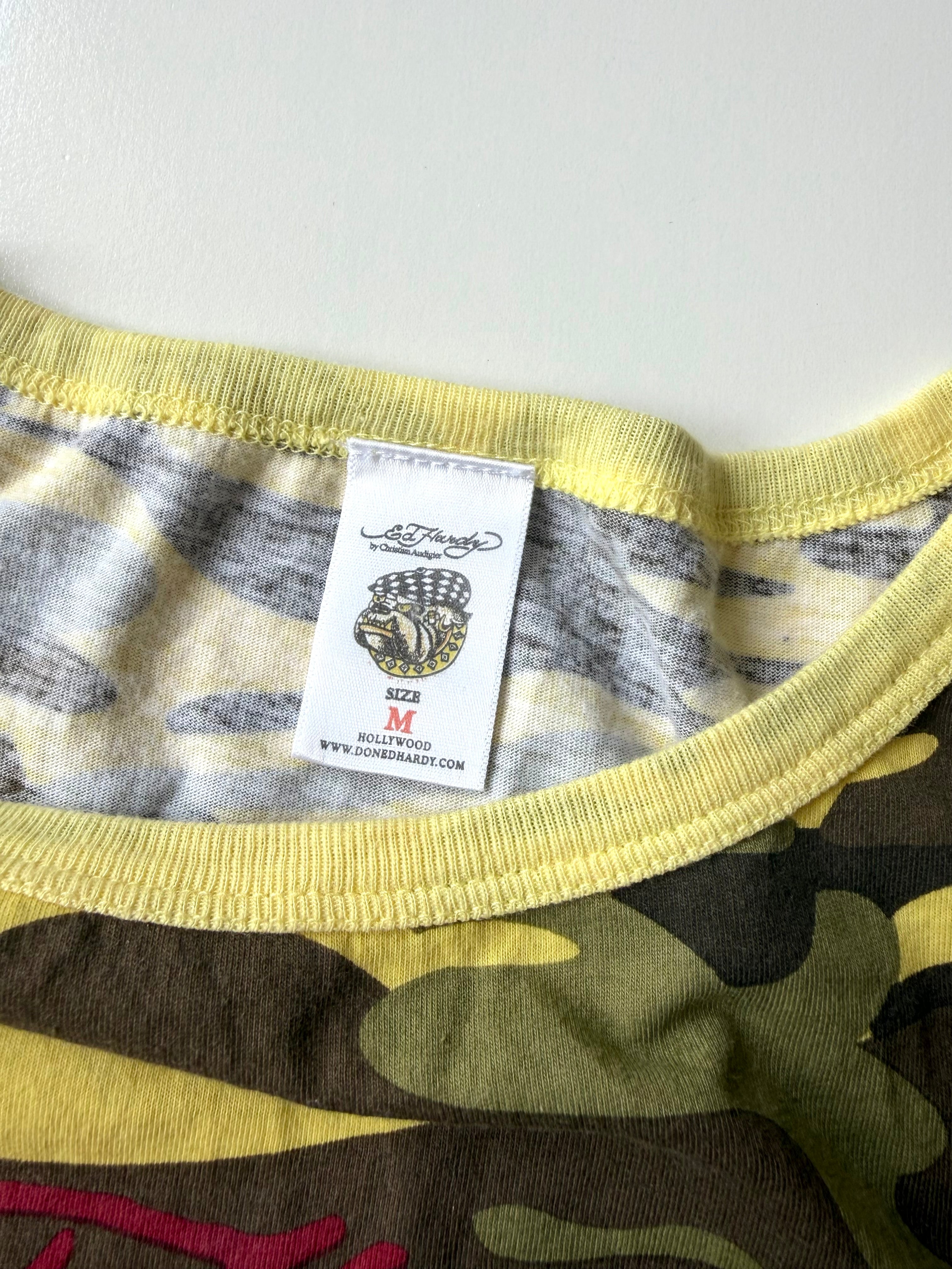 Ed Hardy Camo Tee ✮ Size S/M*