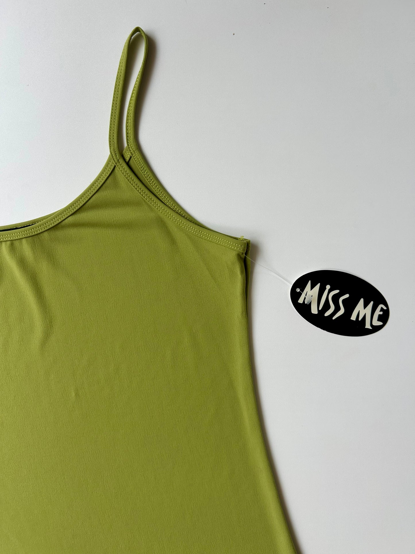 Deadstock Green 'Miss Me' Singlet ✮ Size XL