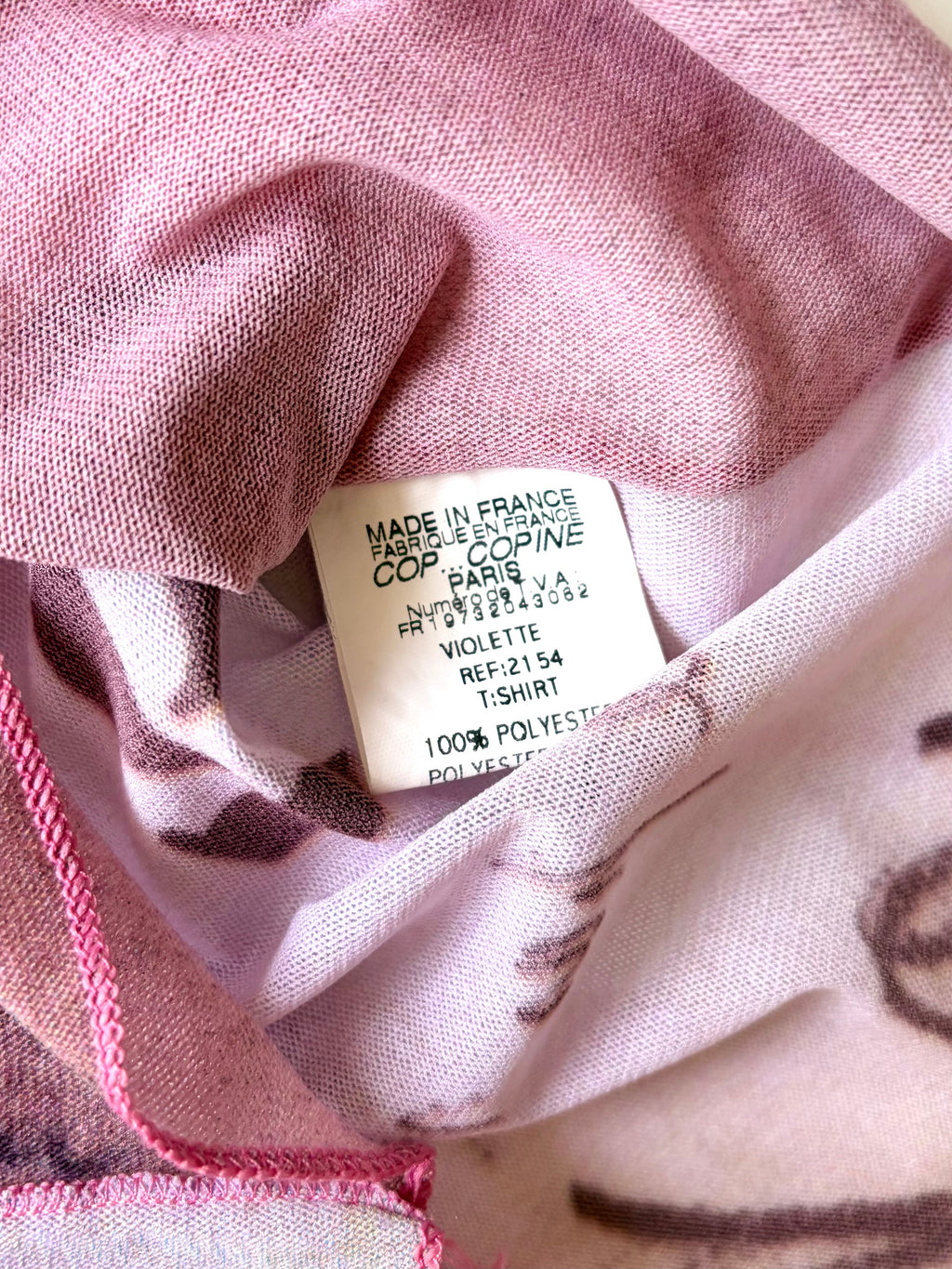 RARE Cop Copine 'Violette' Mesh Top ✮ Size S