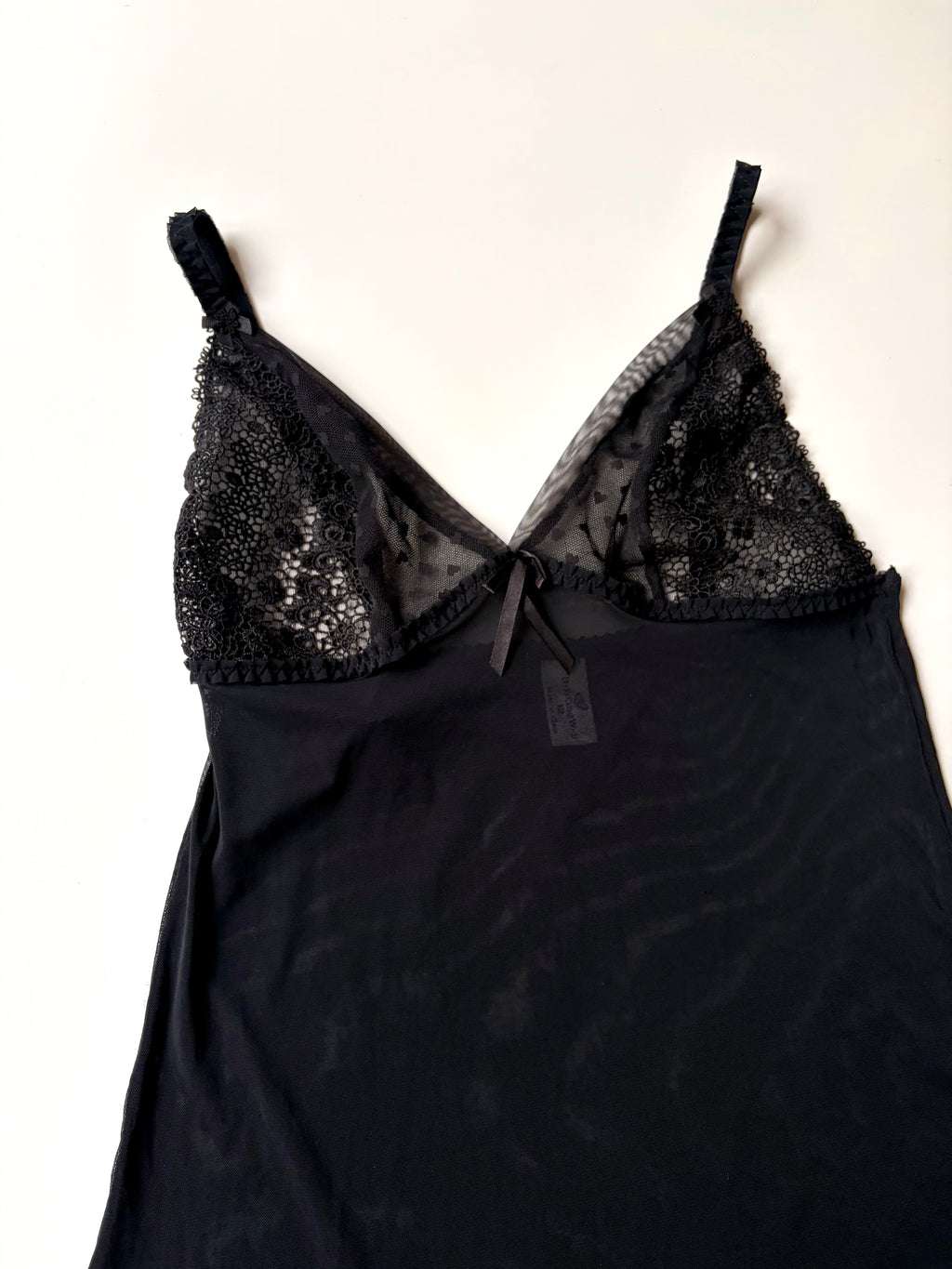 Black Mesh Cami ✮ Size 12