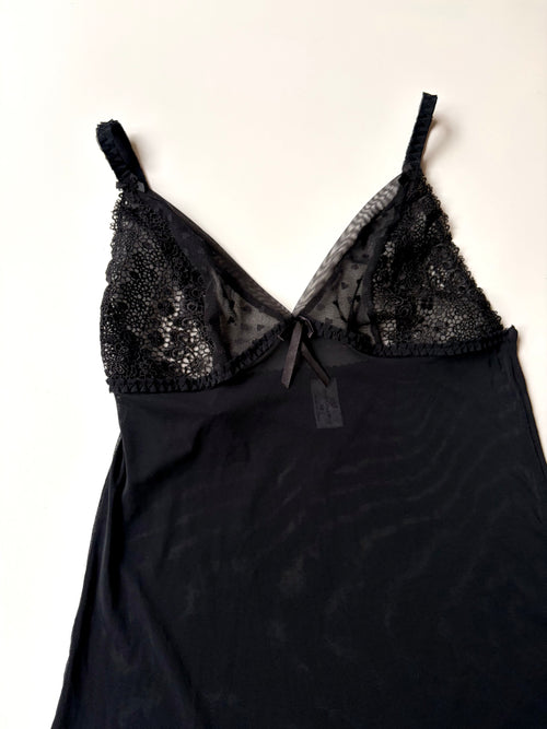Black Mesh Cami ✮ Size 12