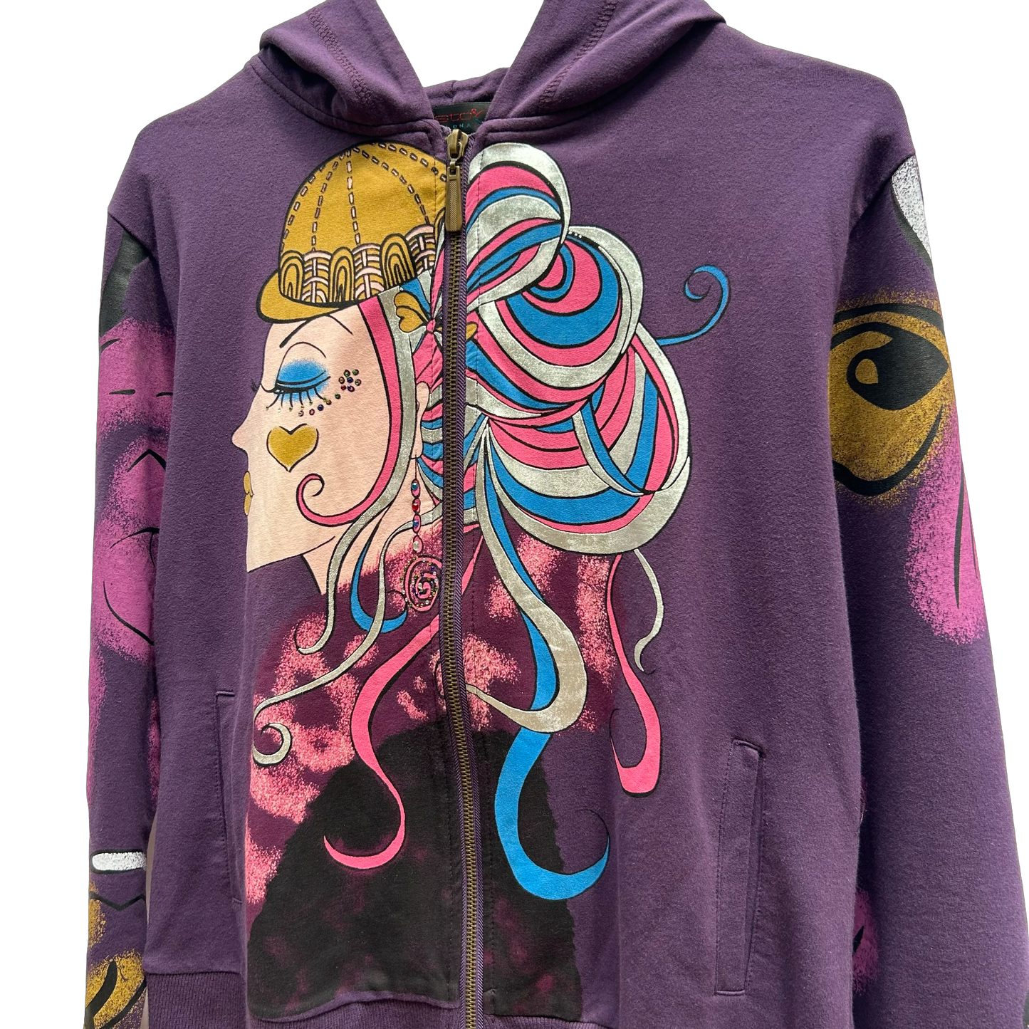 RARE Custo Barcelona Graphic Hoodie  ✮ Size 3