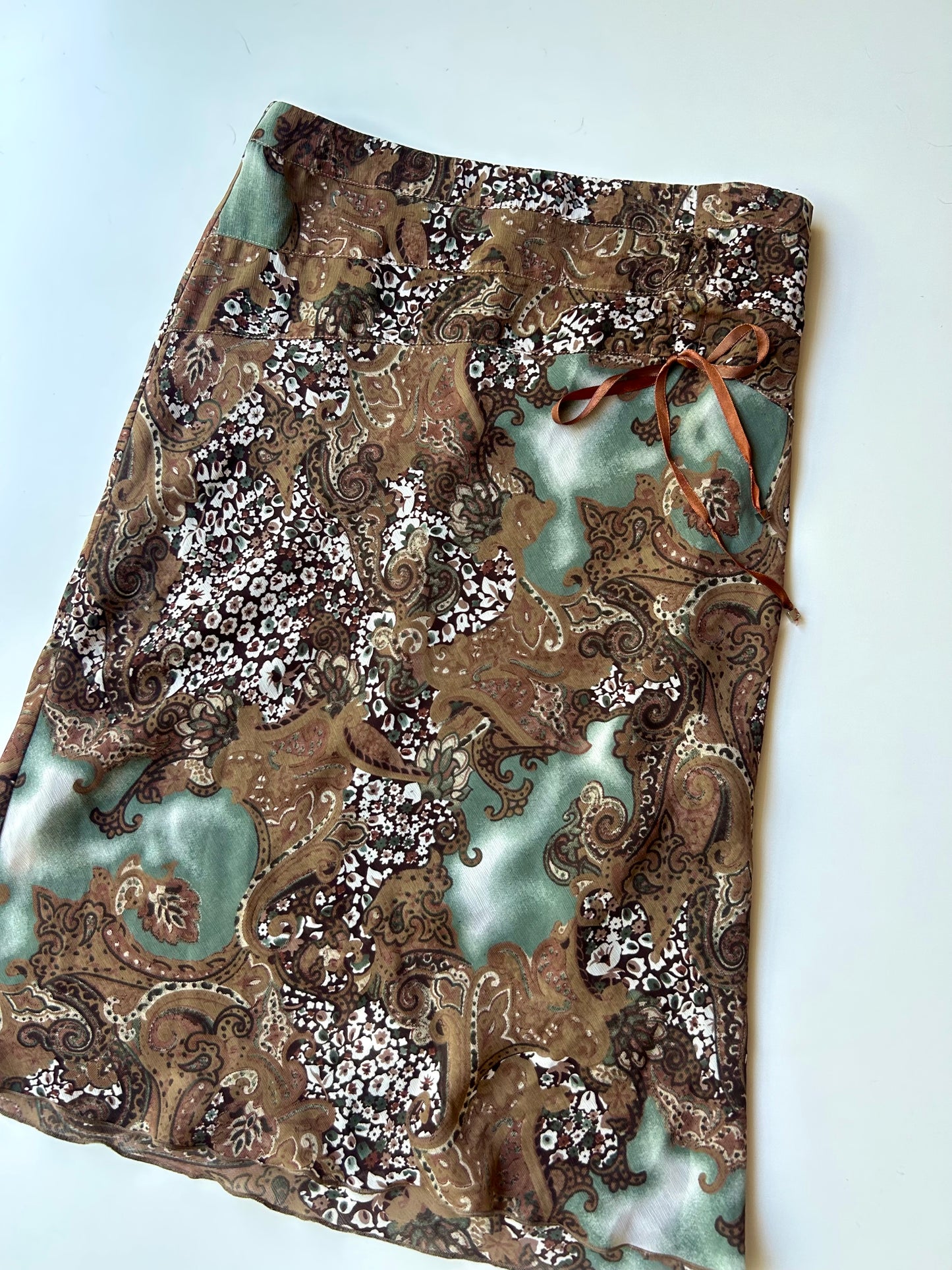 Paisley Midi Skirt ✮  Size M
