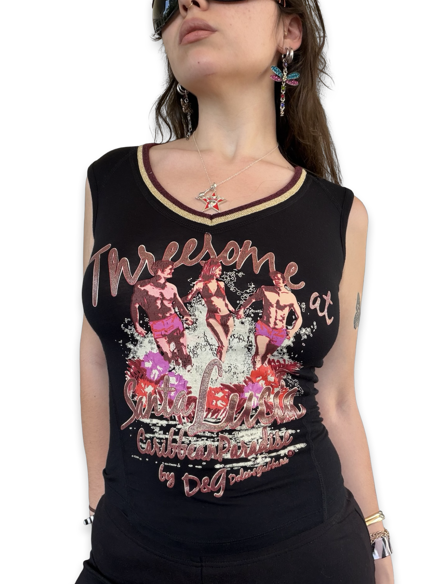 RARE Dolce & Gabbana Tank Top ✮ Size S-M*