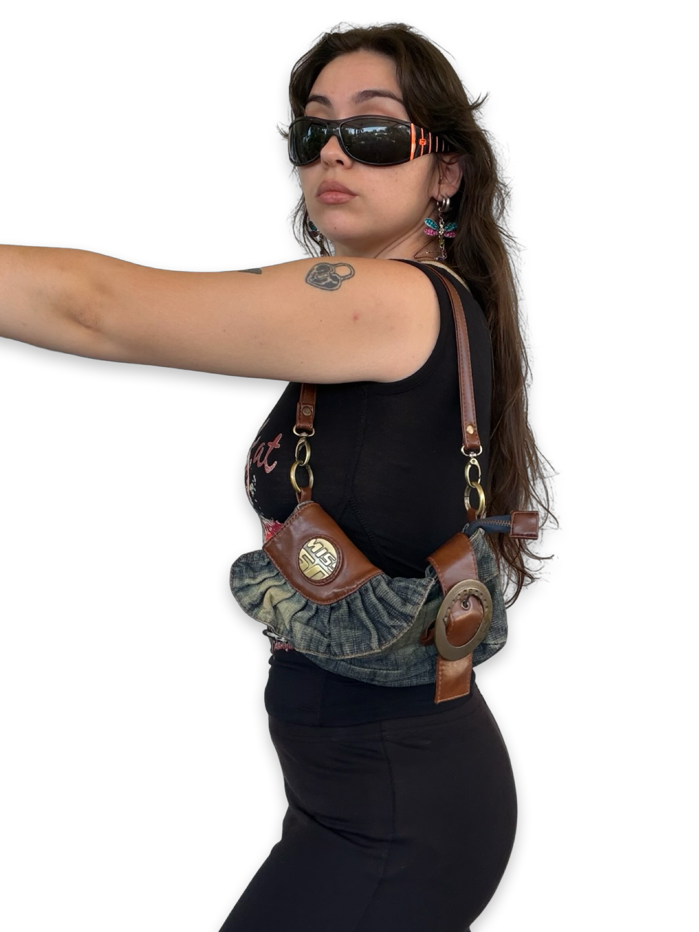 RARE 2000s Miss Sixty Denim Handbag