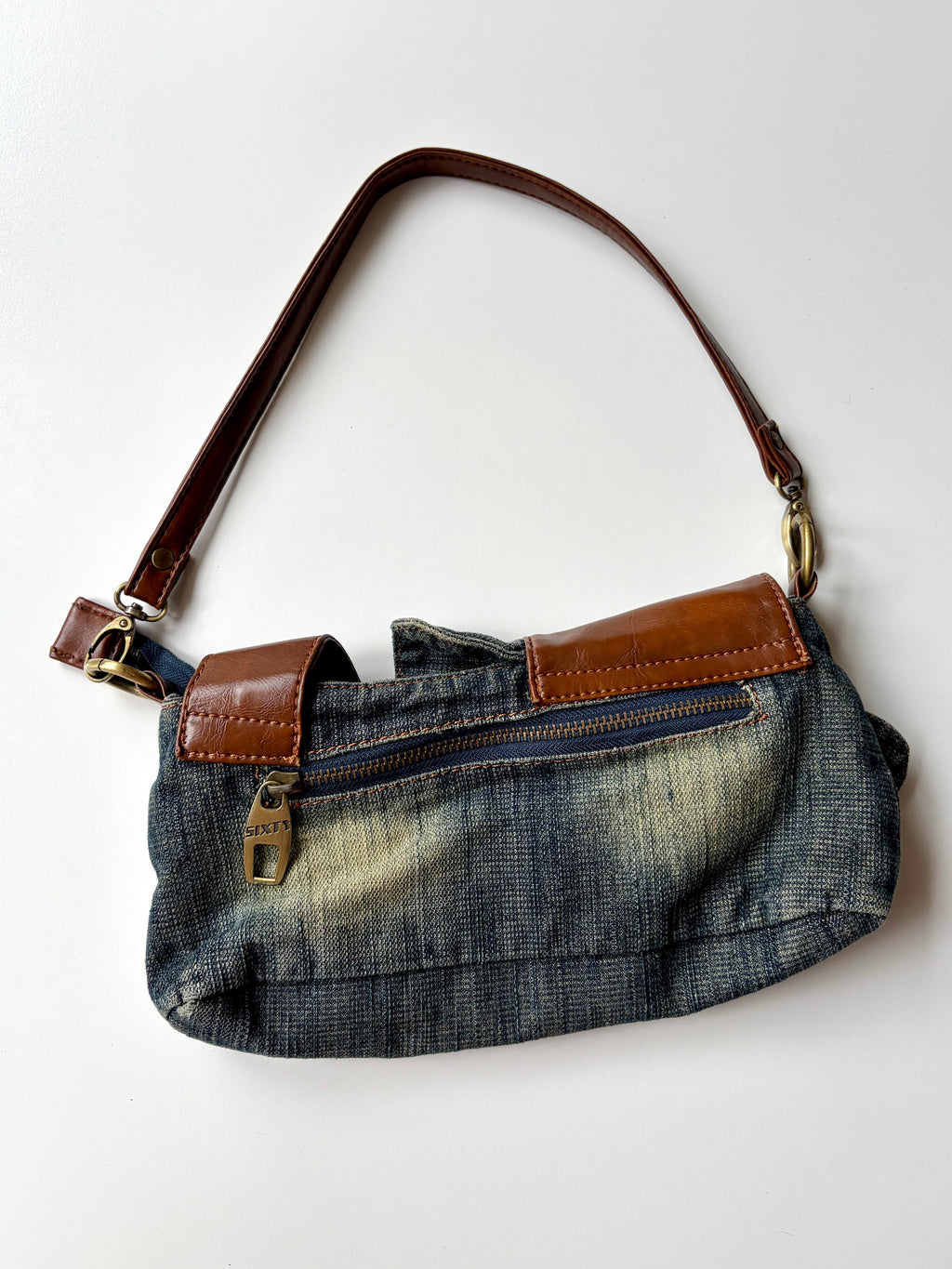 RARE 2000s Miss Sixty Denim Handbag