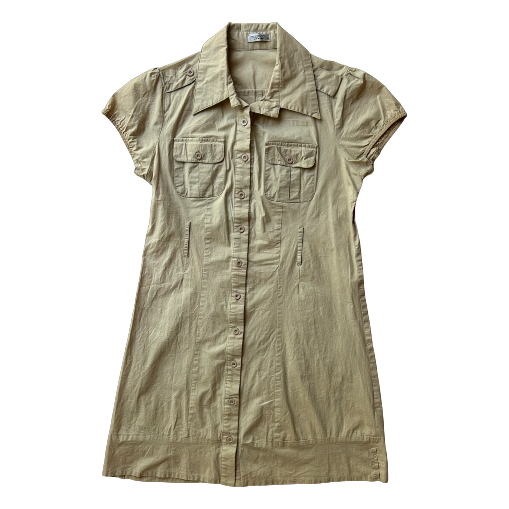 Tan Cargo Dress ✮ Size 12