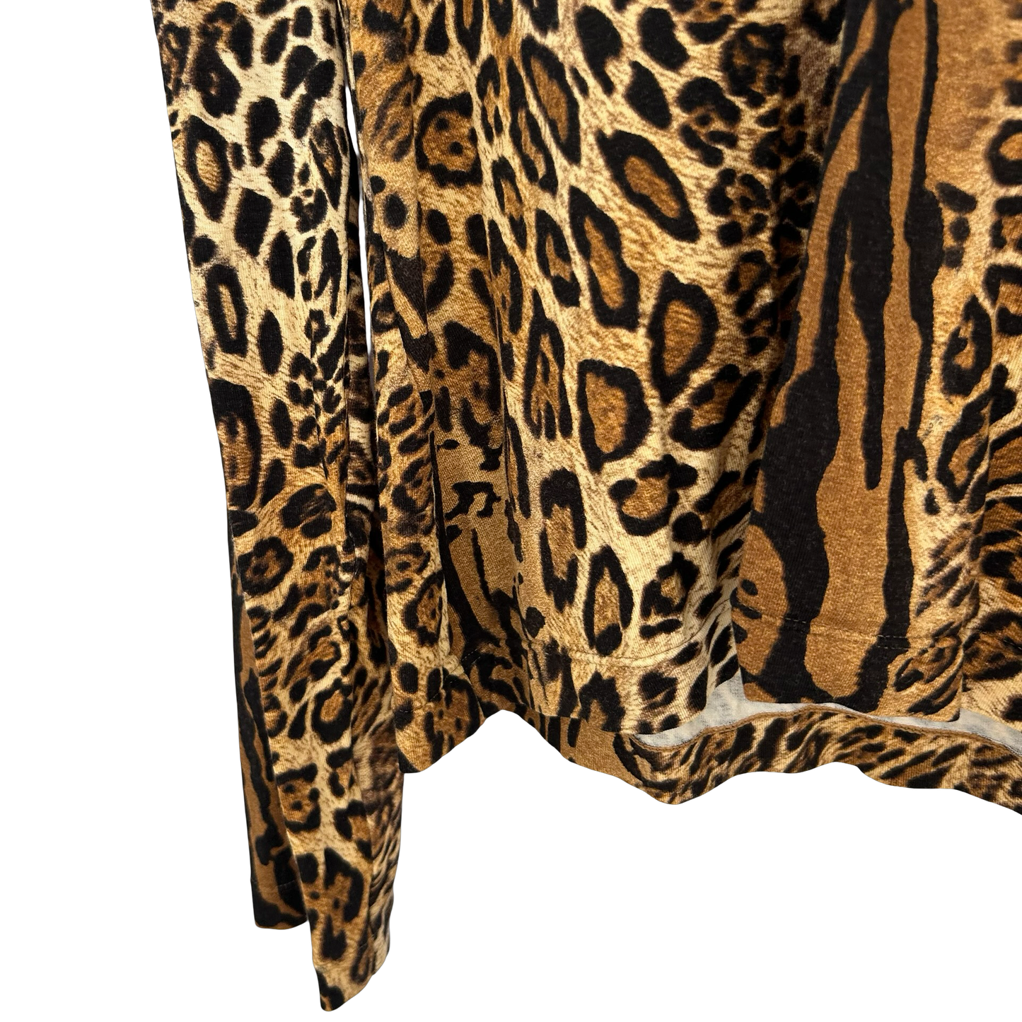 Leopard Print Long Sleeve Top ✮ Size 16