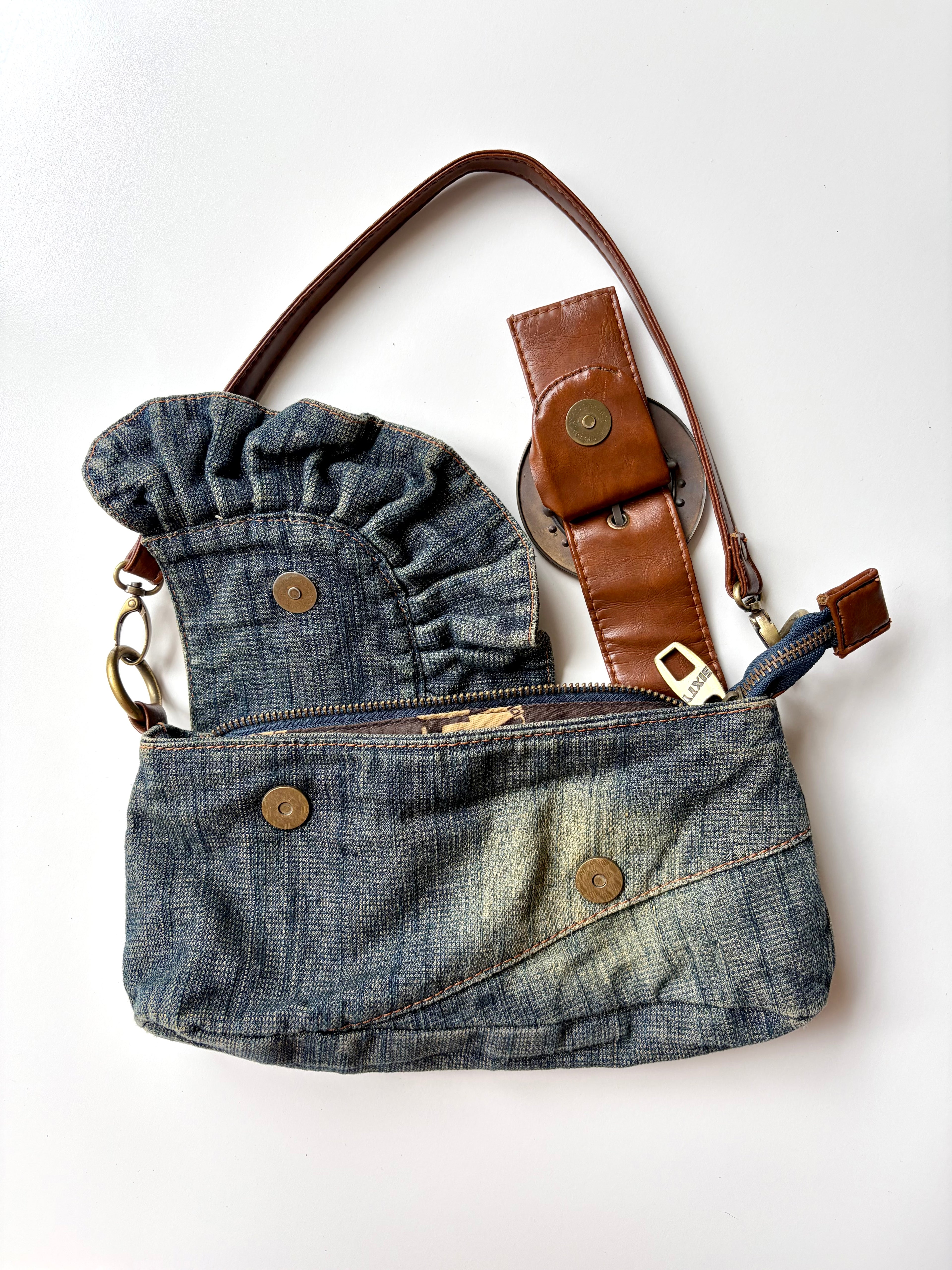 RARE 2000s Miss Sixty Denim Handbag