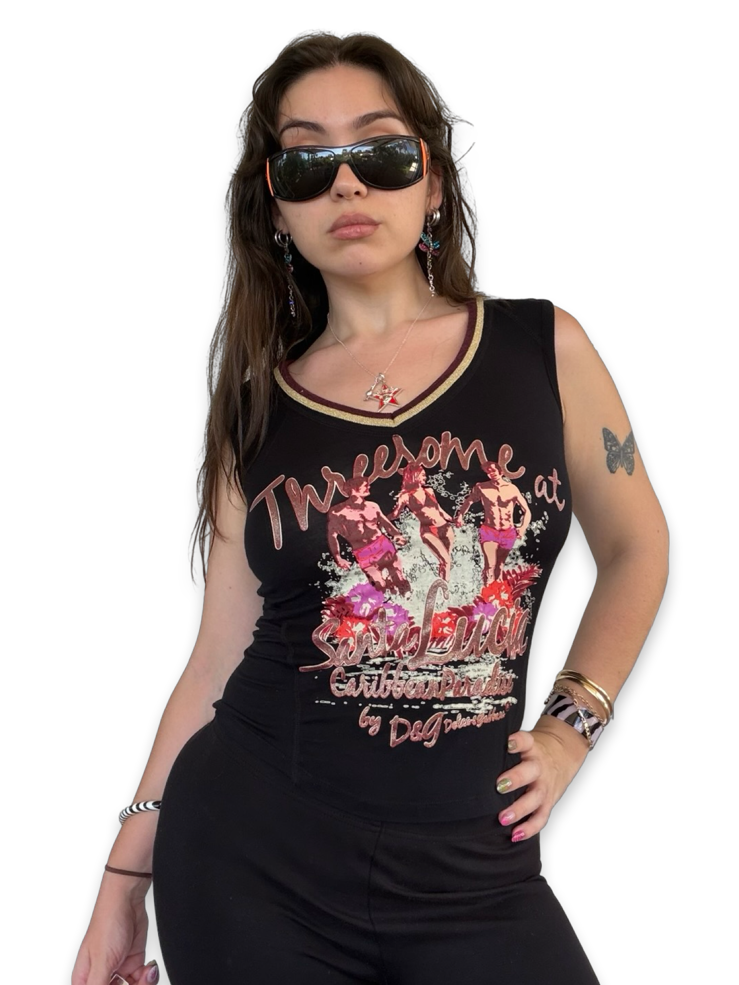 RARE Dolce & Gabbana Tank Top ✮ Size S-M*