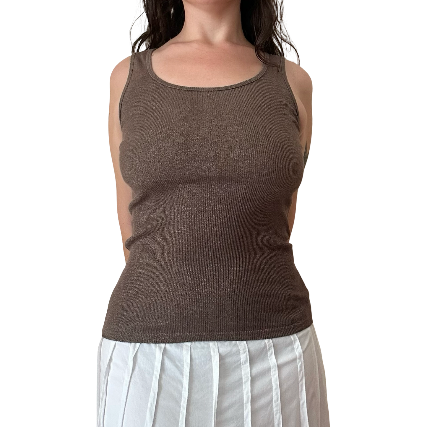 Bronze Glitter Tank Top ✮ Size M