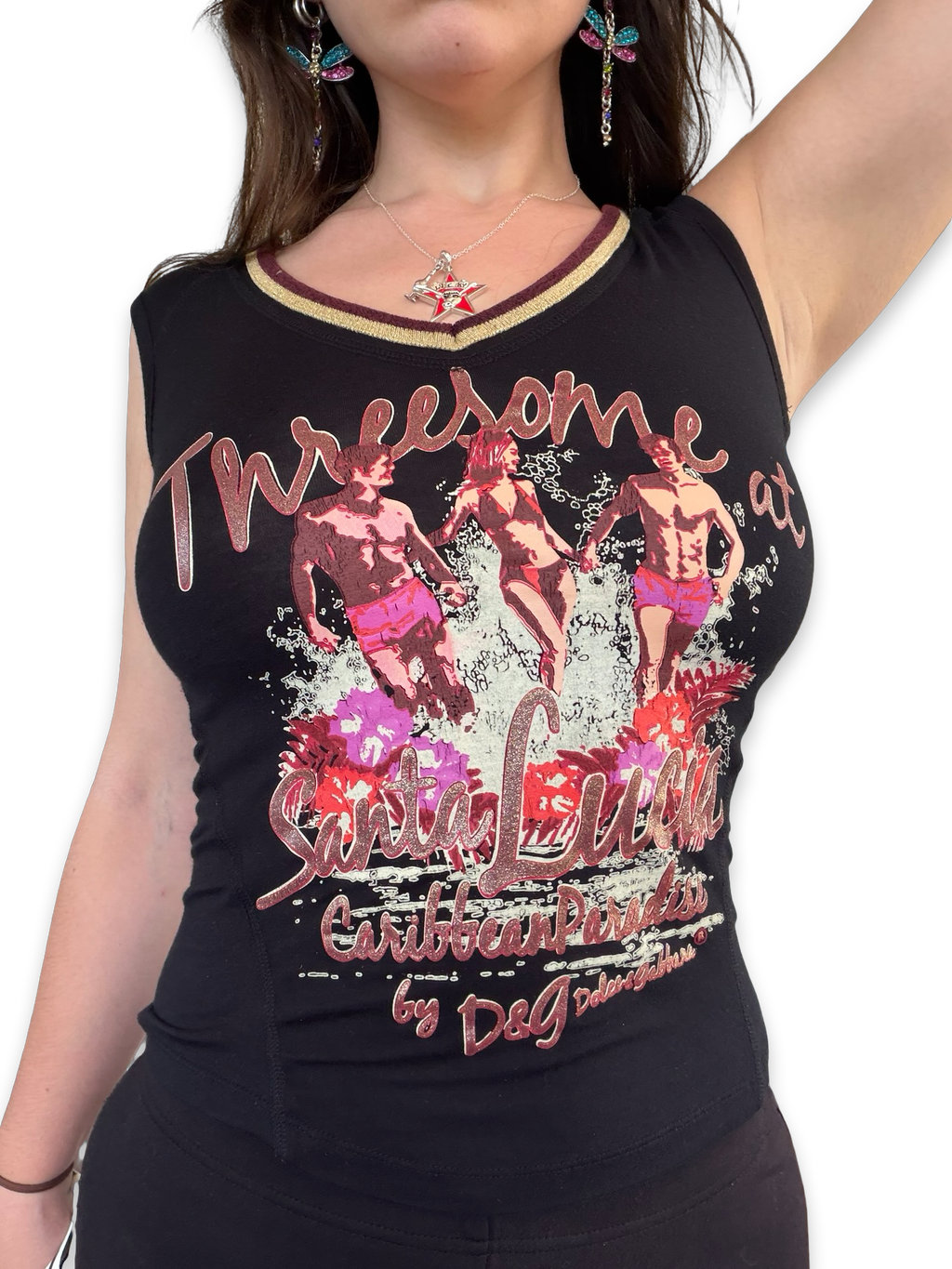 RARE Dolce & Gabbana Tank Top ✮ Size S-M*