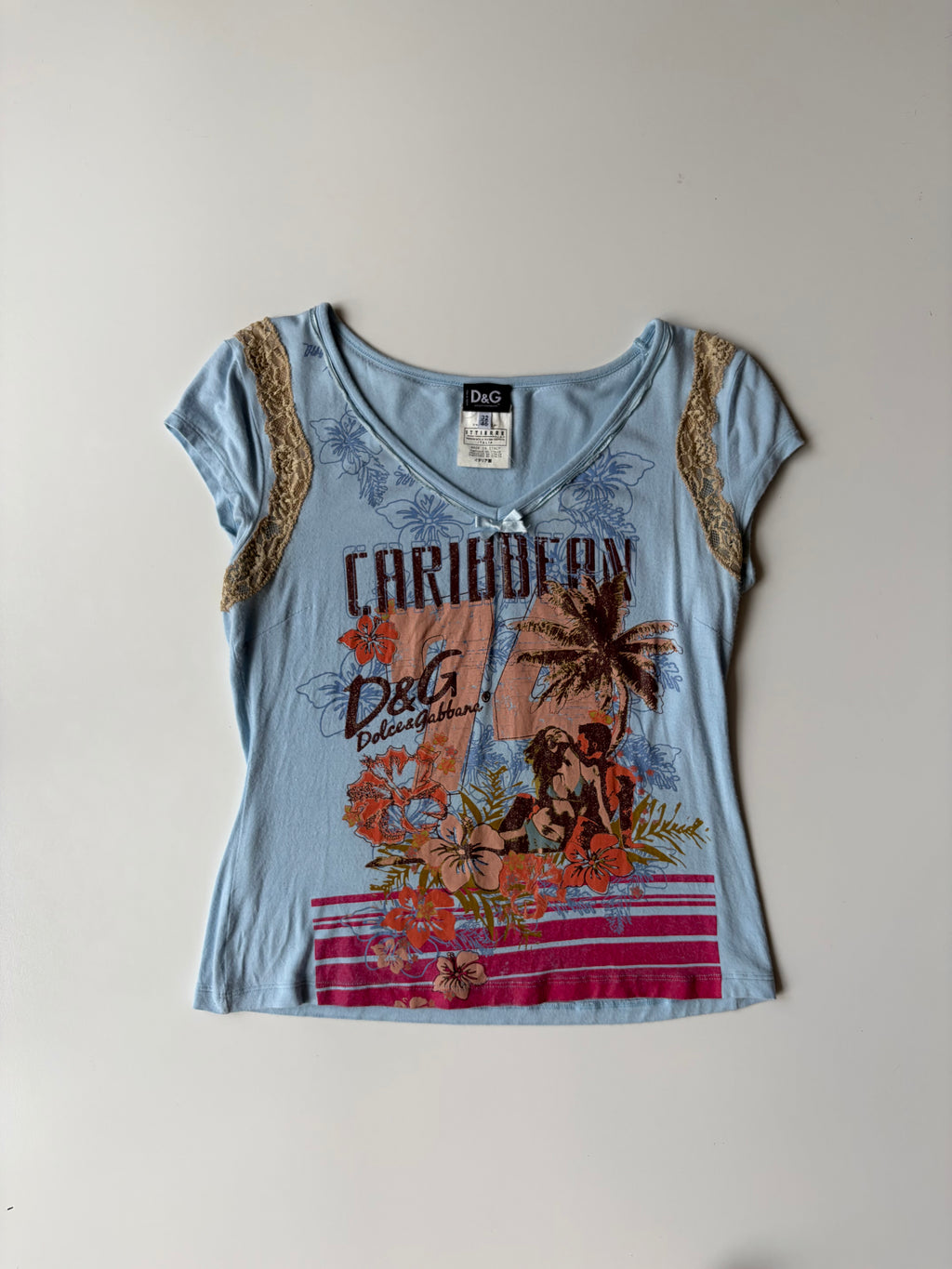 Dolce & Gabbana 'Caribbean' Tee ✮ Size M-L*