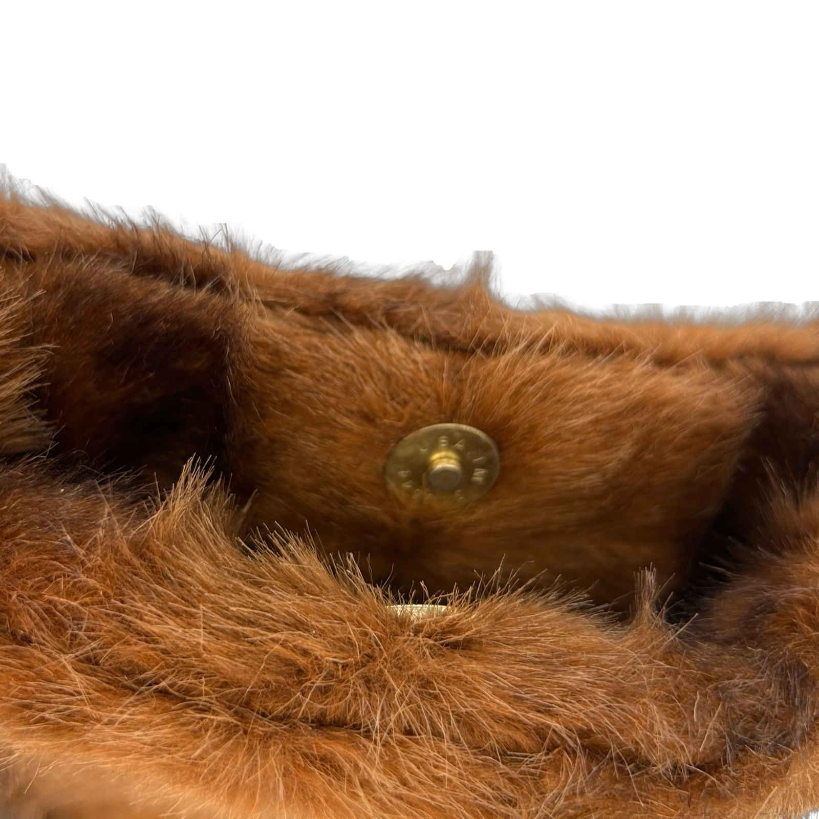 Faux fur handbag
