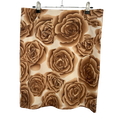90s Digital Rose Print Midi Skirt ✮ Size 10