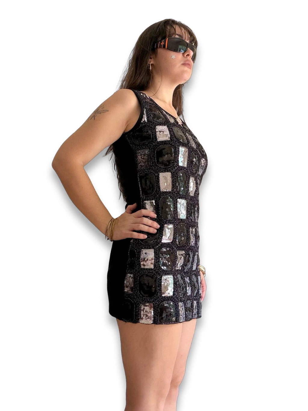 Sequin Mini Dress ✮ Size S