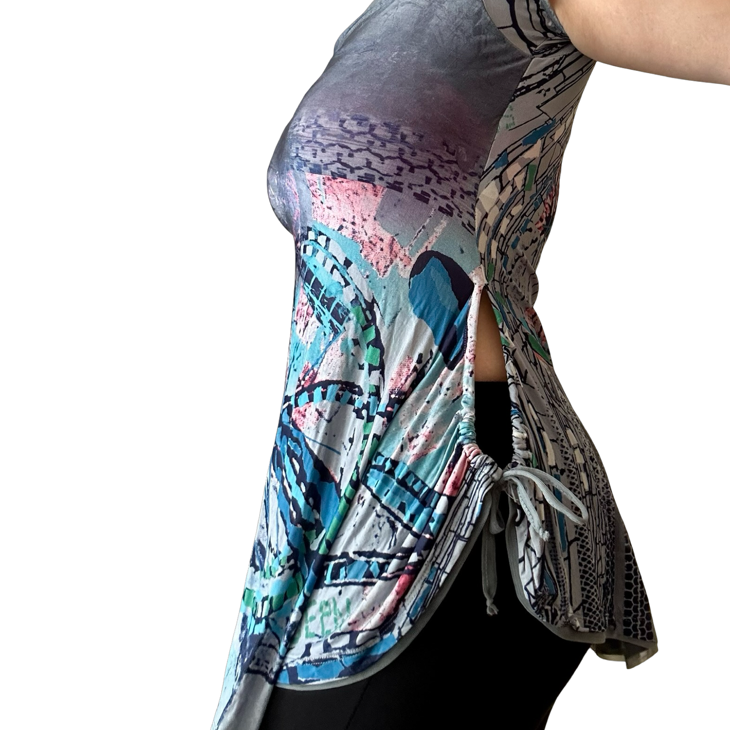 RARE Save The Queen Ruched Tunic Top ✮ Size M