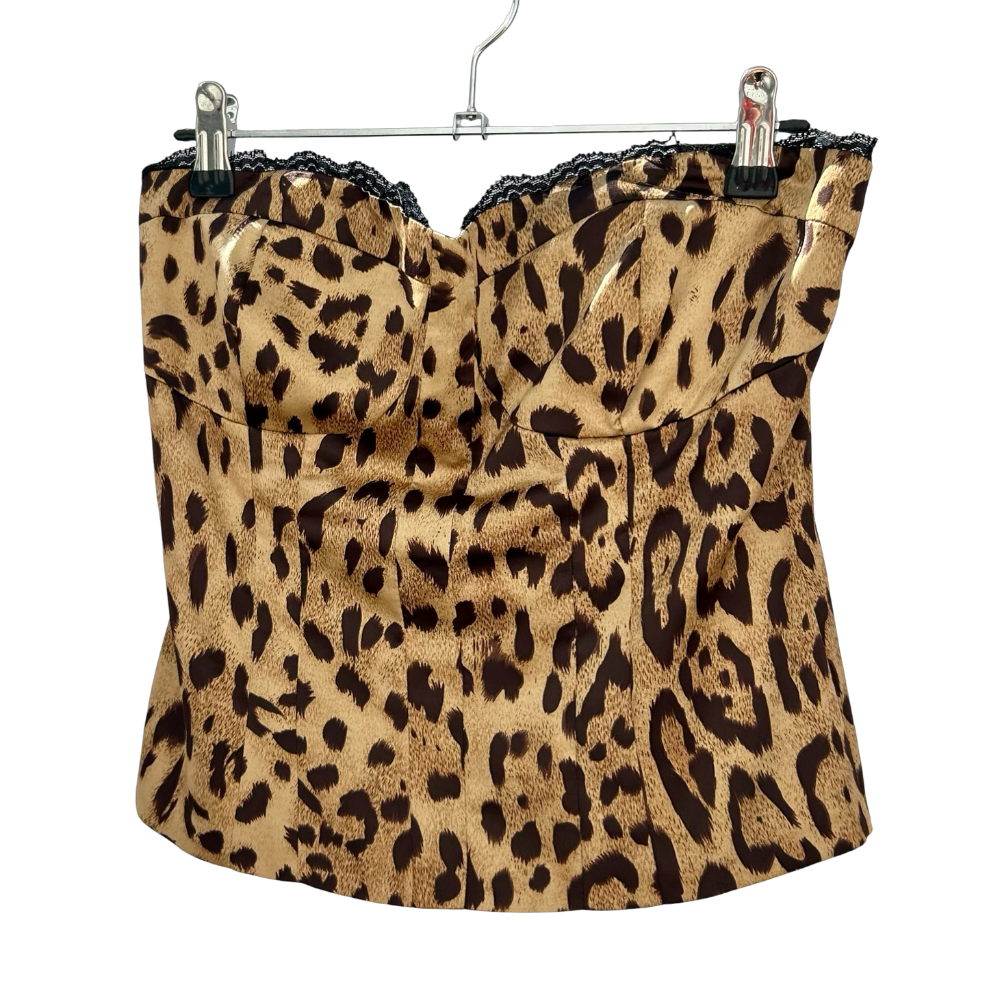 Leopard Print Corset Top ✮ Size 10