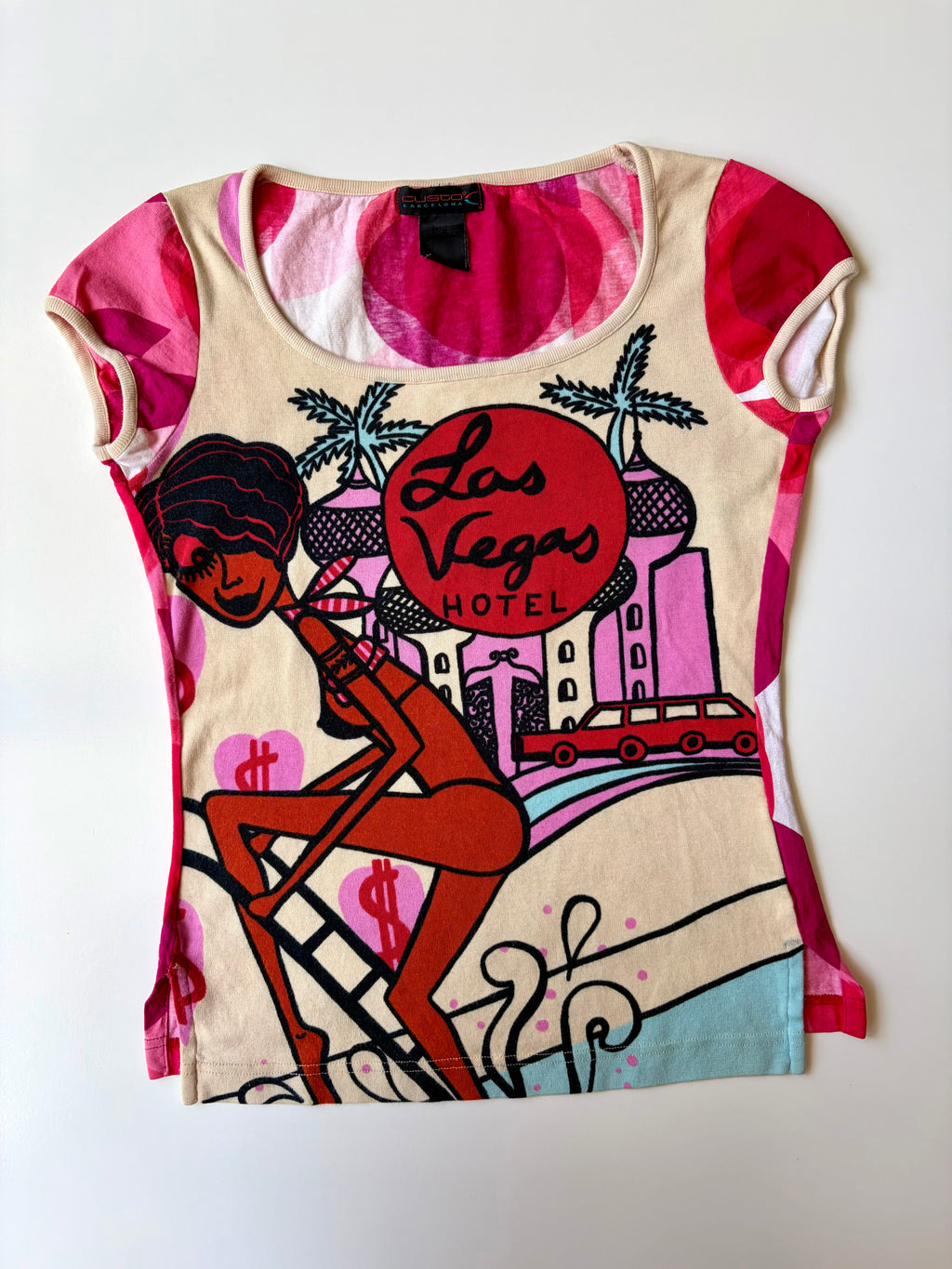 Custo Barcelona Las Vegas Tee ✮ Size S-M*