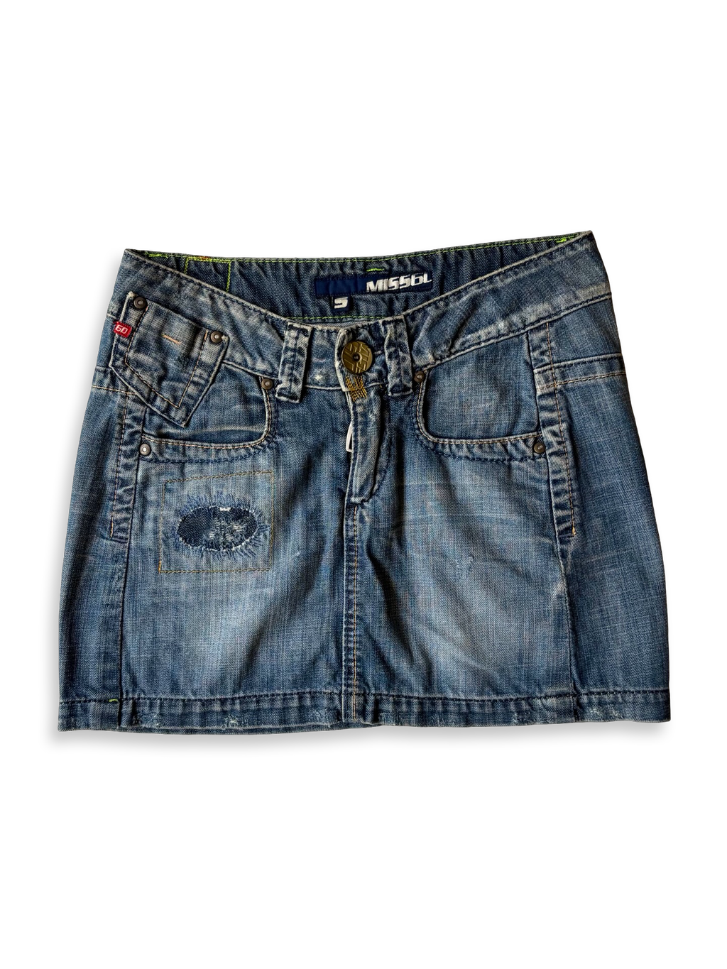 Miss Sixty Denim Mini Skirt ✮ Size S