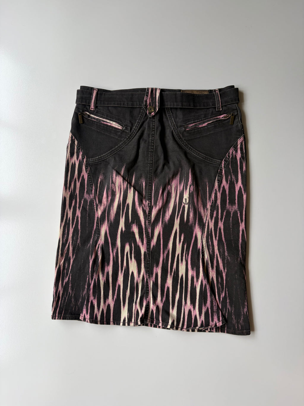 Just Cavalli Denim Midi Skirt  ✮ Size L*