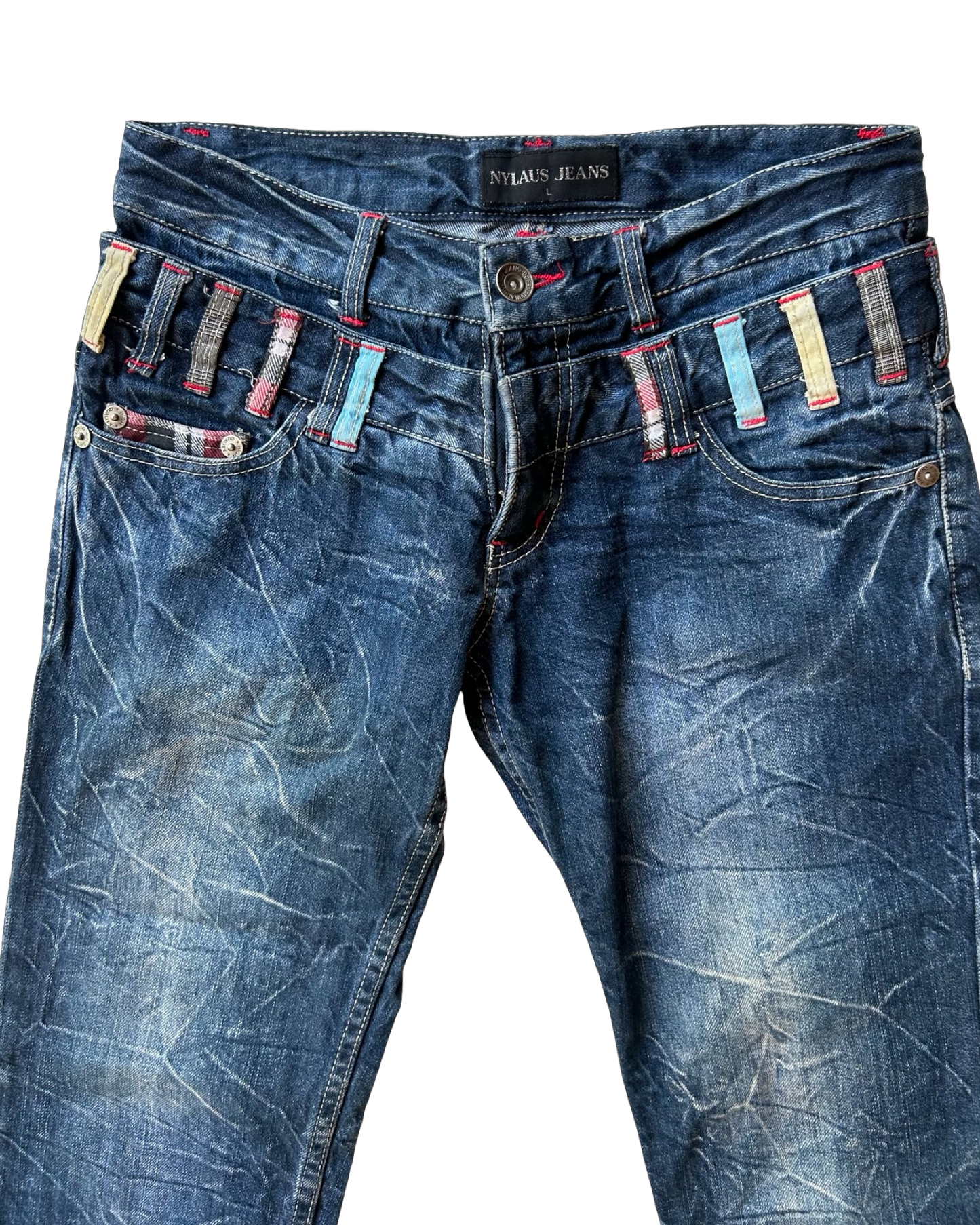 2000s Japanese Punk Jeans ✮ Size S/M