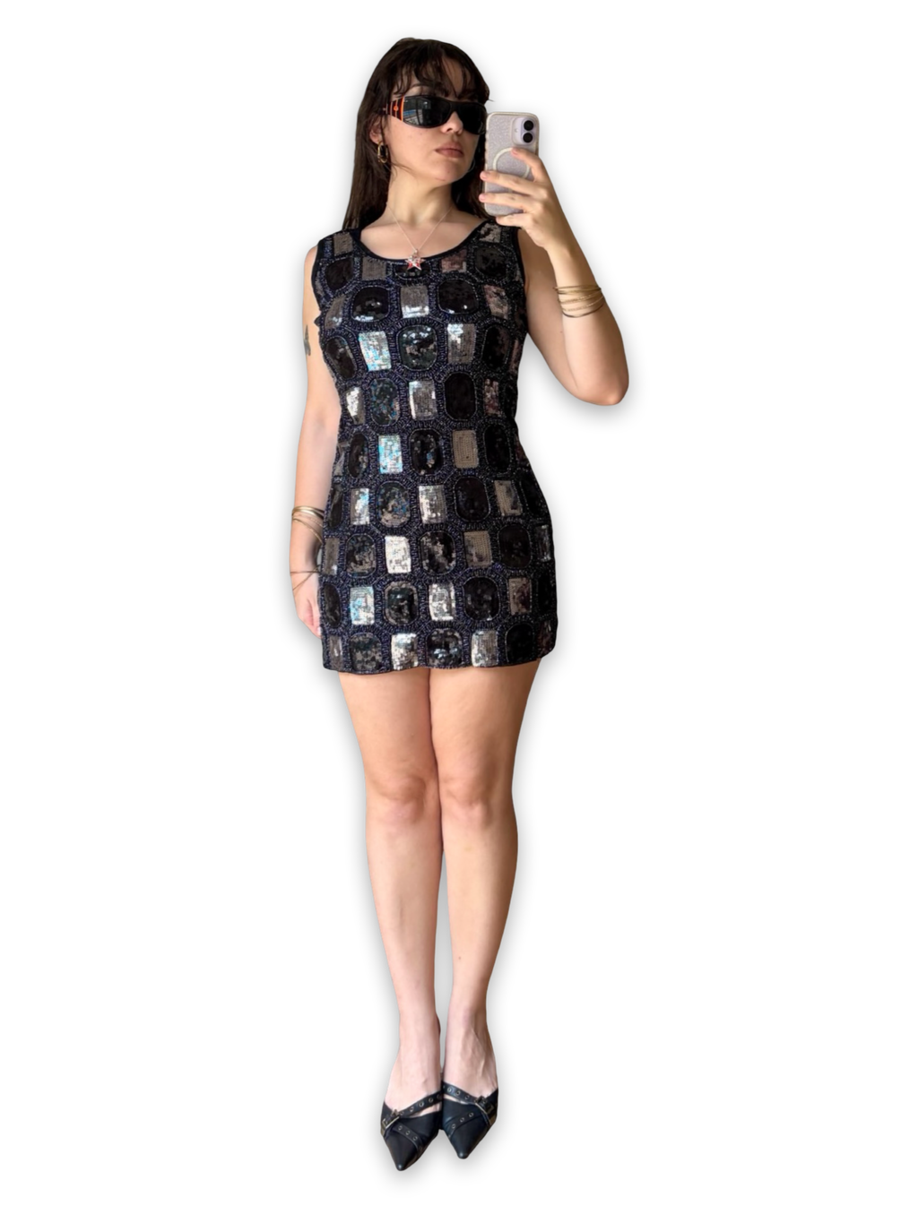 Sequin Mini Dress ✮ Size S
