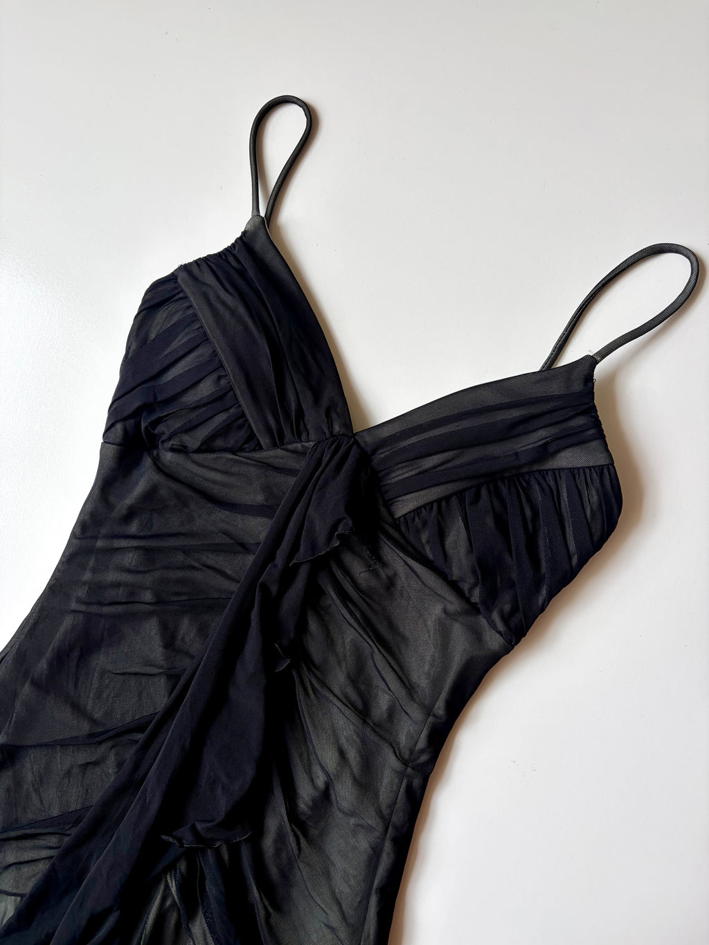 Pastel Green/ Black Mesh Dress ✮ Size S*