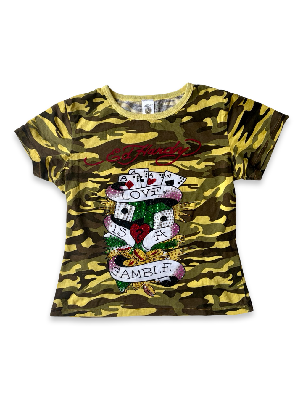 Ed Hardy Camo Tee ✮ Size S/M*