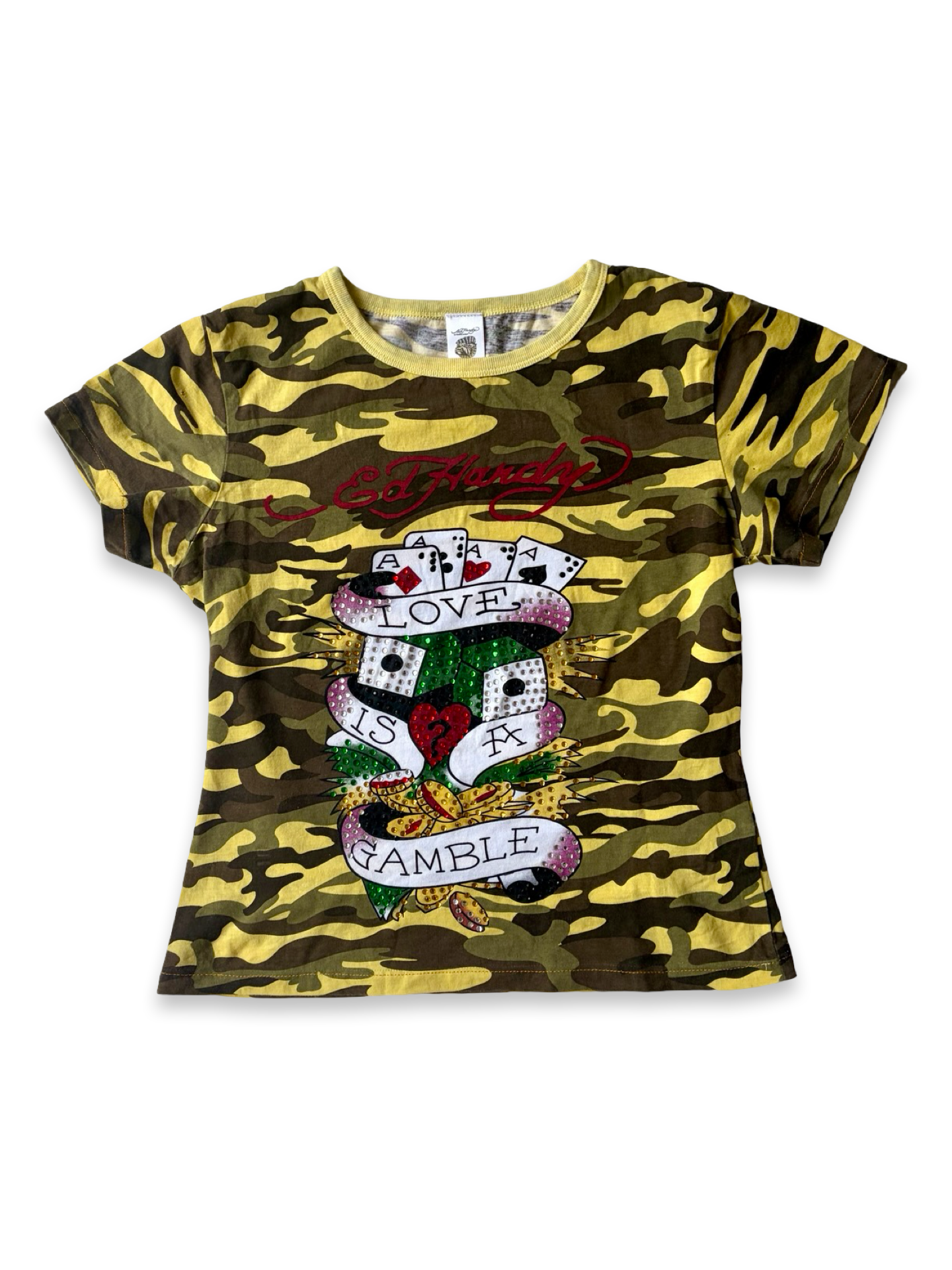 Ed Hardy Camo Tee ✮ Size S/M*