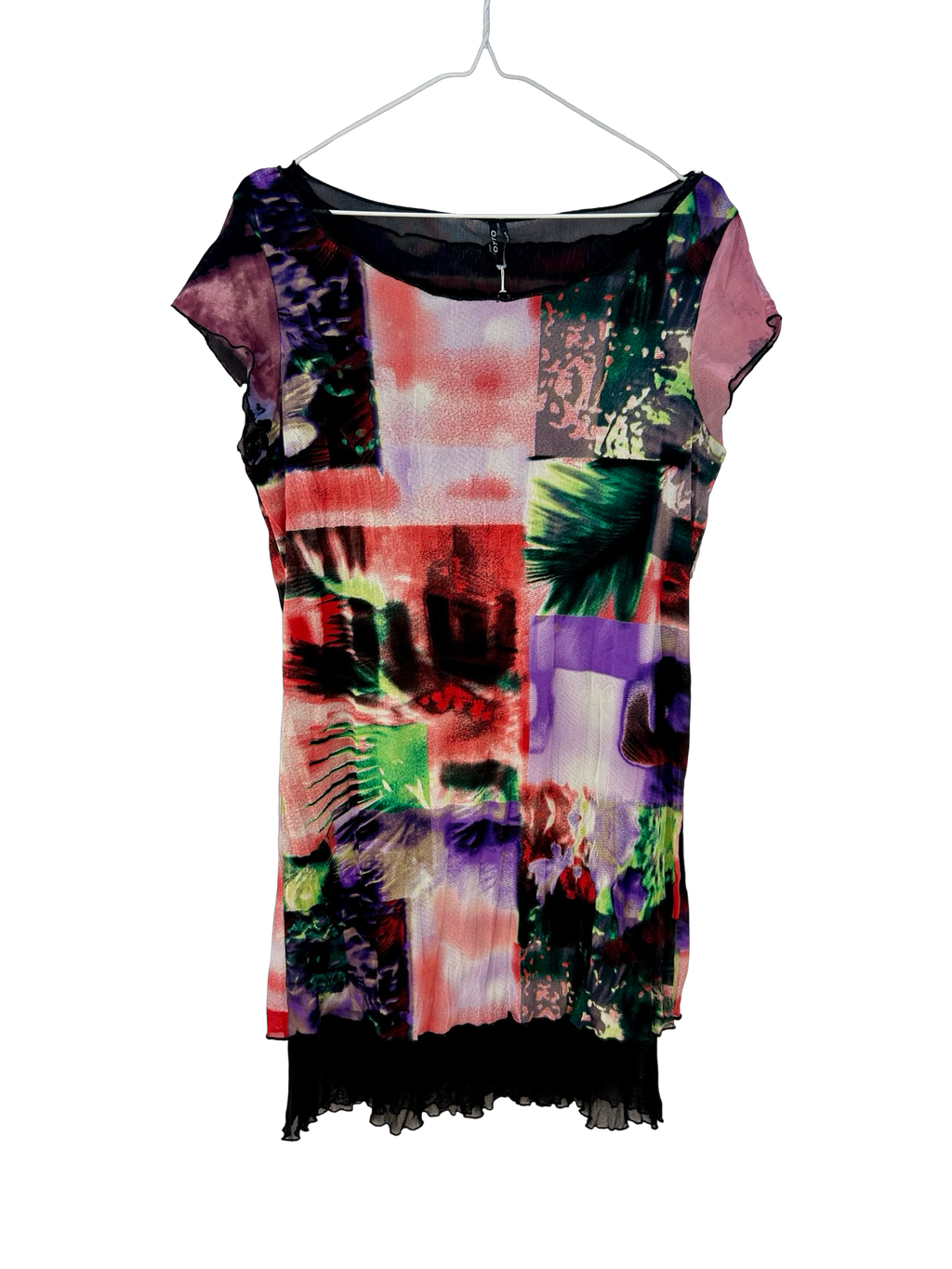 Graphic Mesh Dress ✮ Size 12/14