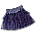 Purple Studded Tulle Skirt ✮ Size 10