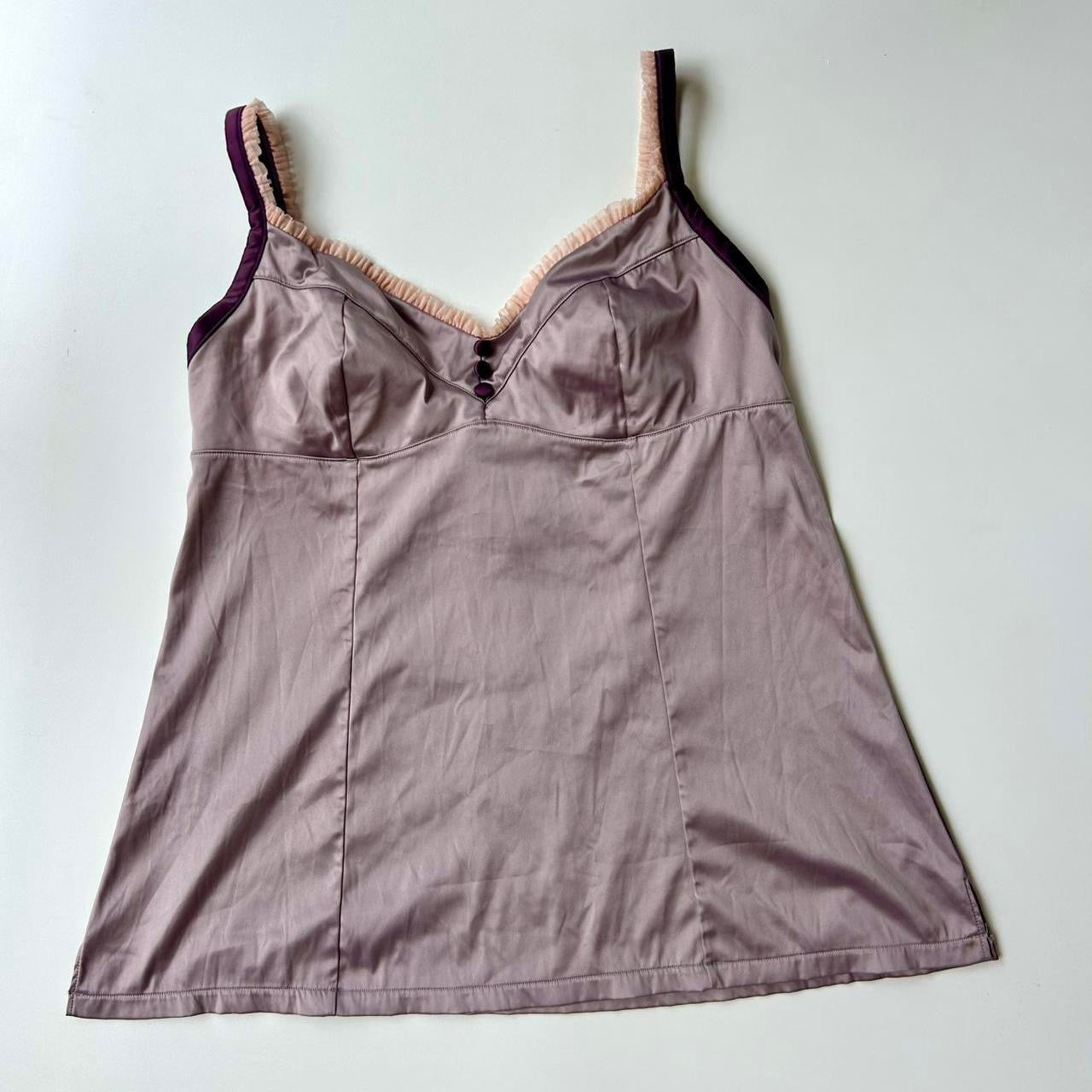 Lavender Satin Cami ✮ Size 14