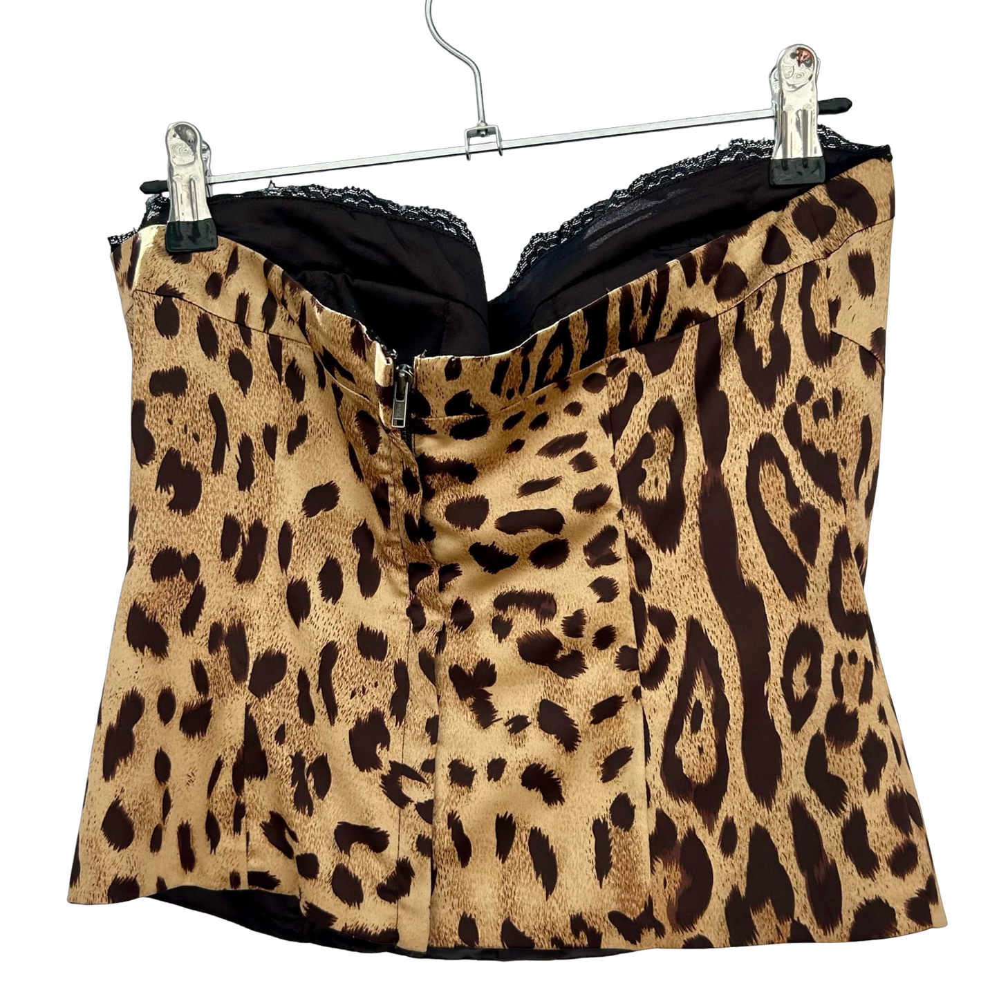 Leopard Print Corset Top ✮ Size 10
