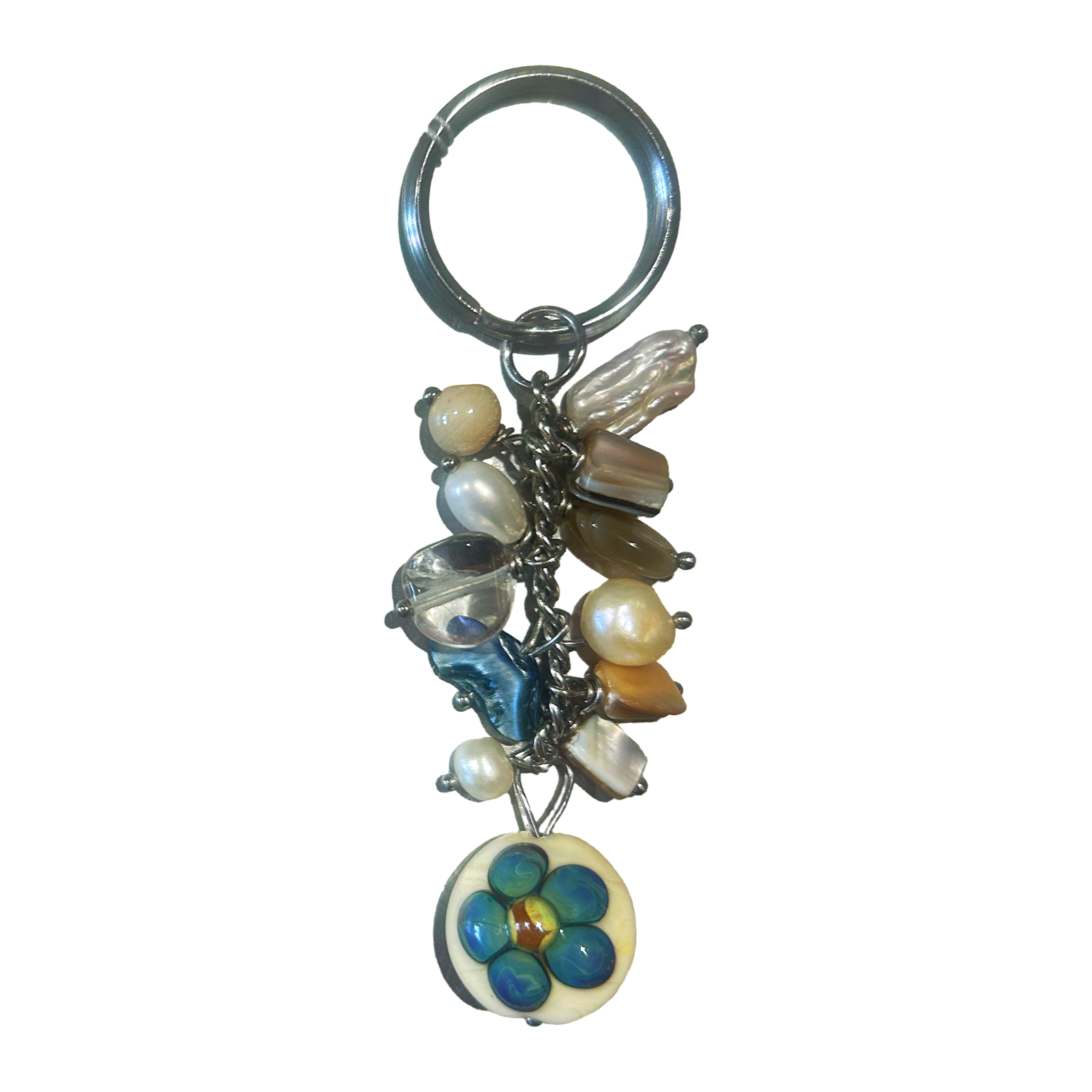stainless steel keyring