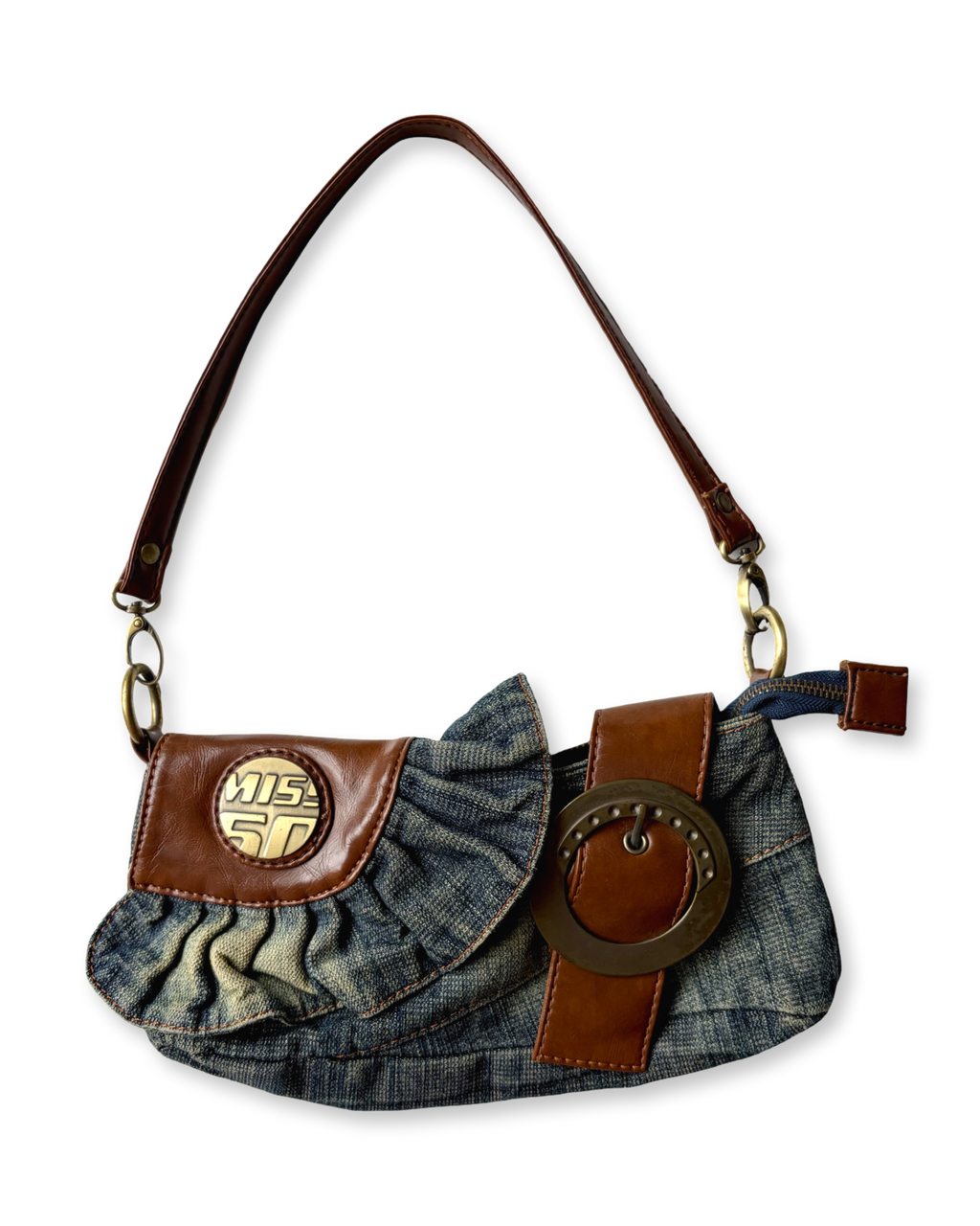 RARE 2000s Miss Sixty Denim Handbag