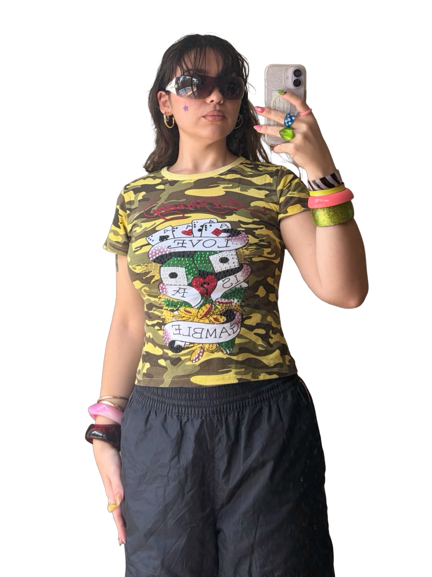 Ed Hardy Camo Tee ✮ Size S/M*