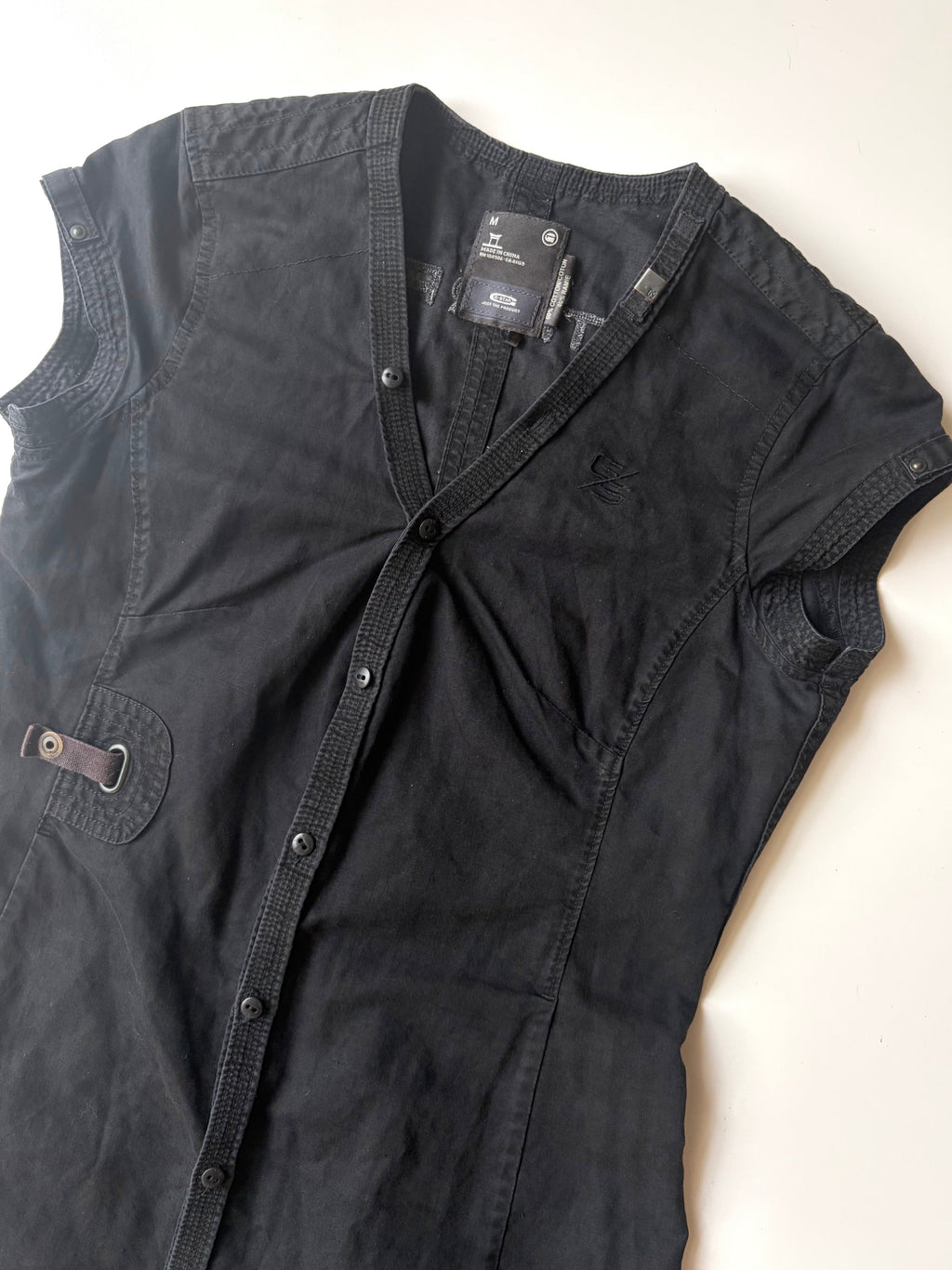 G-Star Raw Black Cargo Dress ✮ Size M