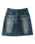 Y2K Denim Mini Skirt ✮ Size M